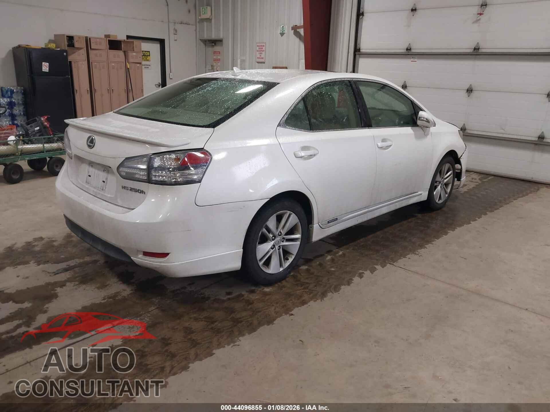 LEXUS HS 250H 2012 - JTHBB1BA1C2049536