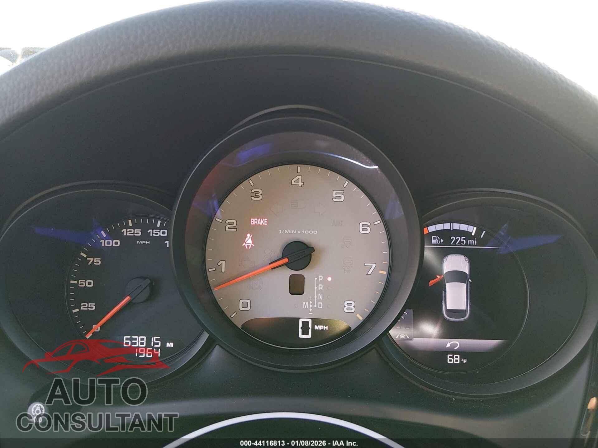 PORSCHE MACAN 2018 - WP1AB2A52JLB31367