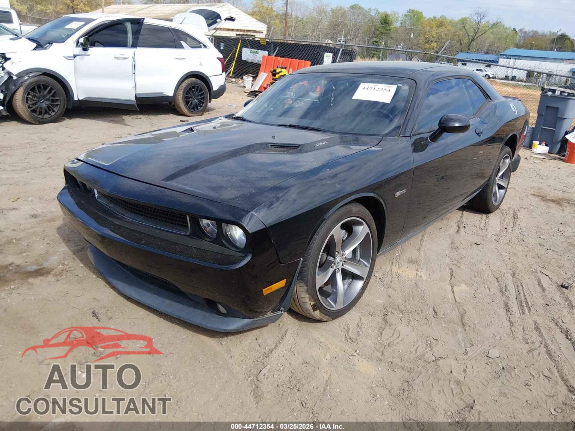 DODGE CHALLENGER 2014 - 2C3CDYBTXEH218641