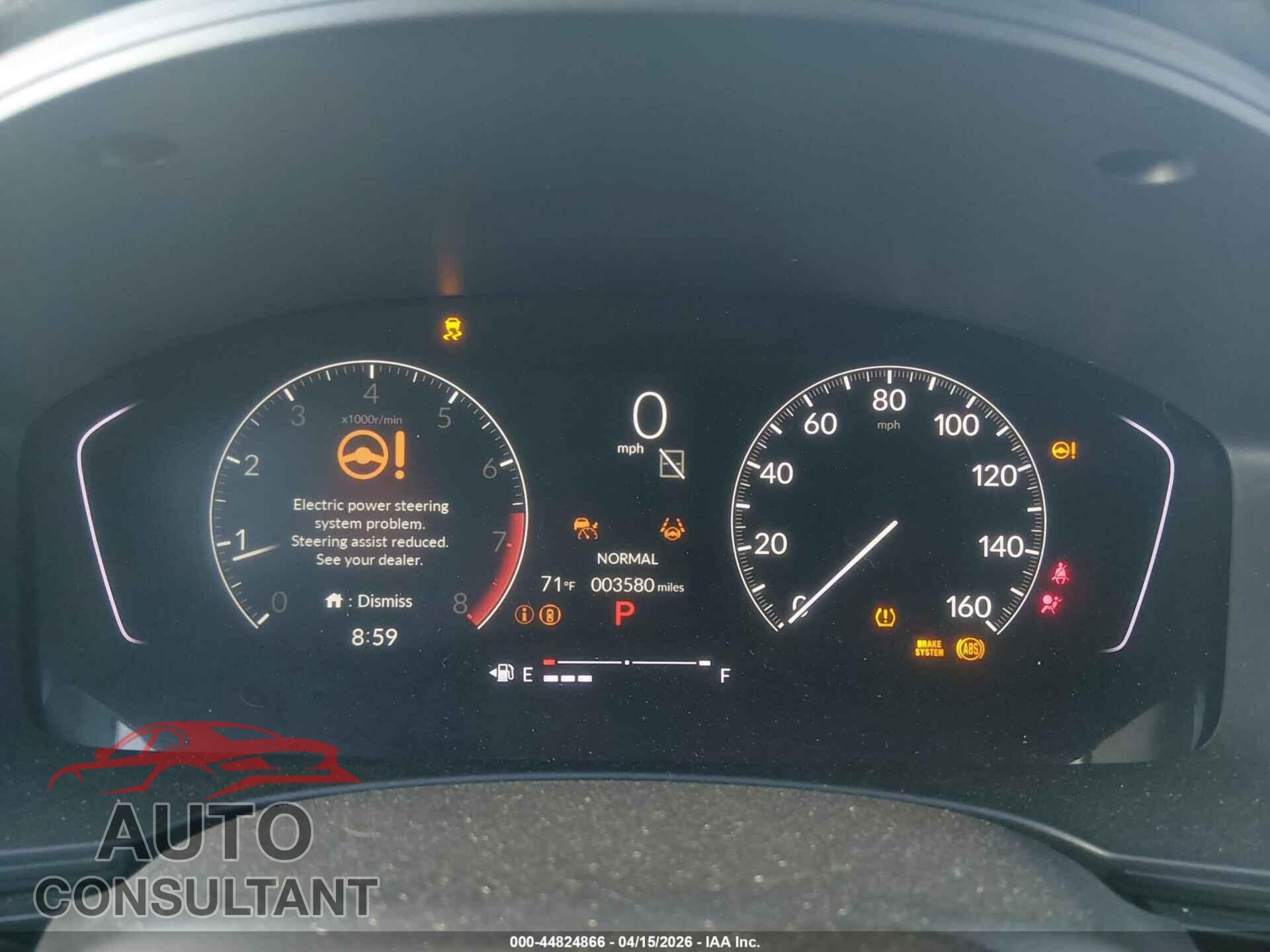 HONDA CIVIC 2026 - 2HGFE2F51TH545538