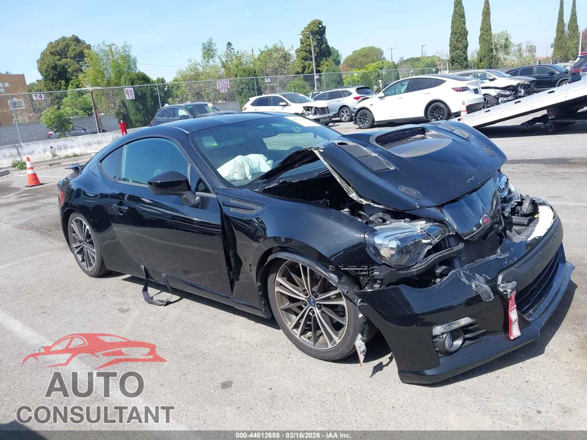 SUBARU BRZ 2016 - JF1ZCAC19G9604134