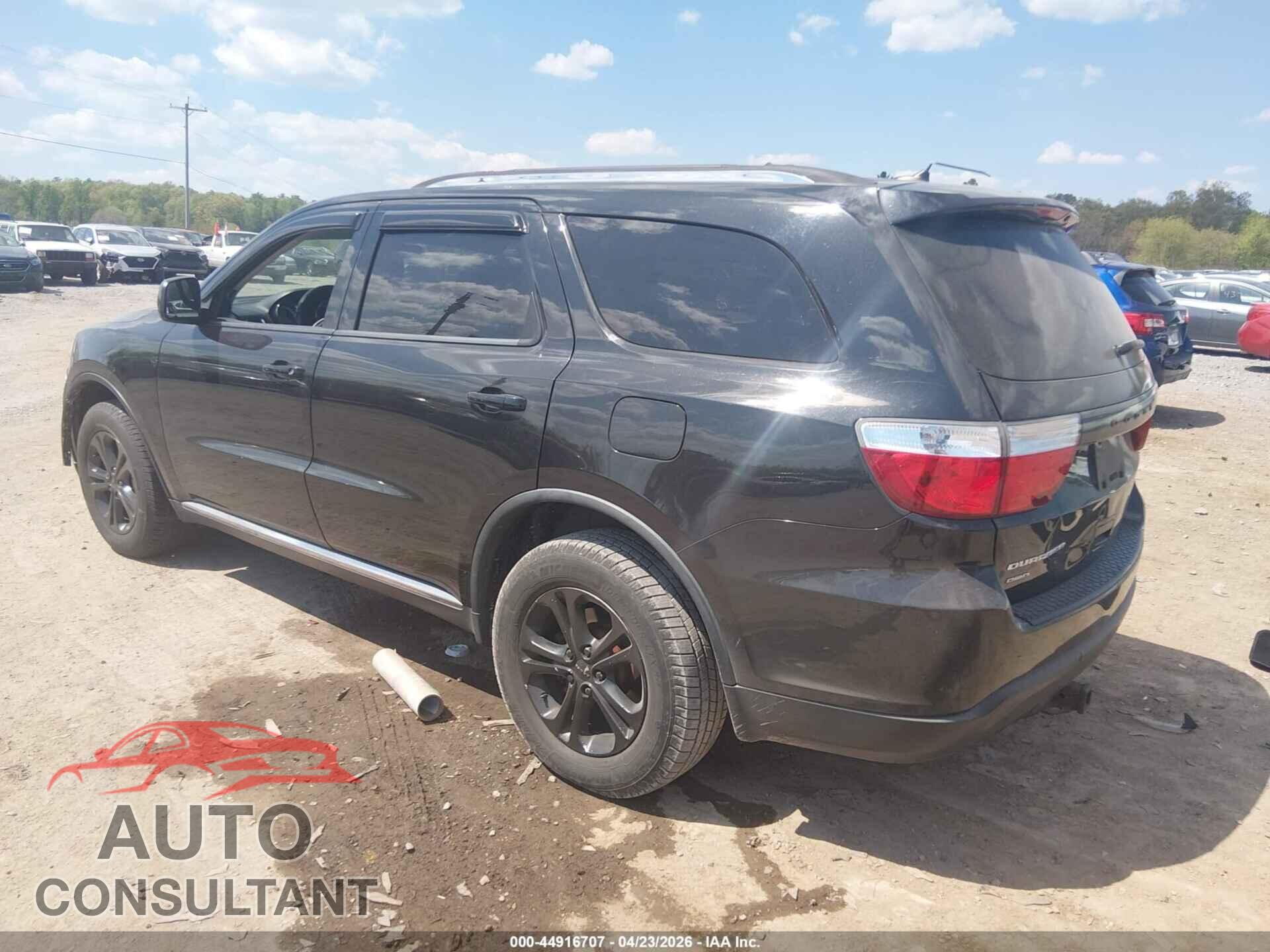 DODGE DURANGO 2011 - 1D4RE2GG8BC674747