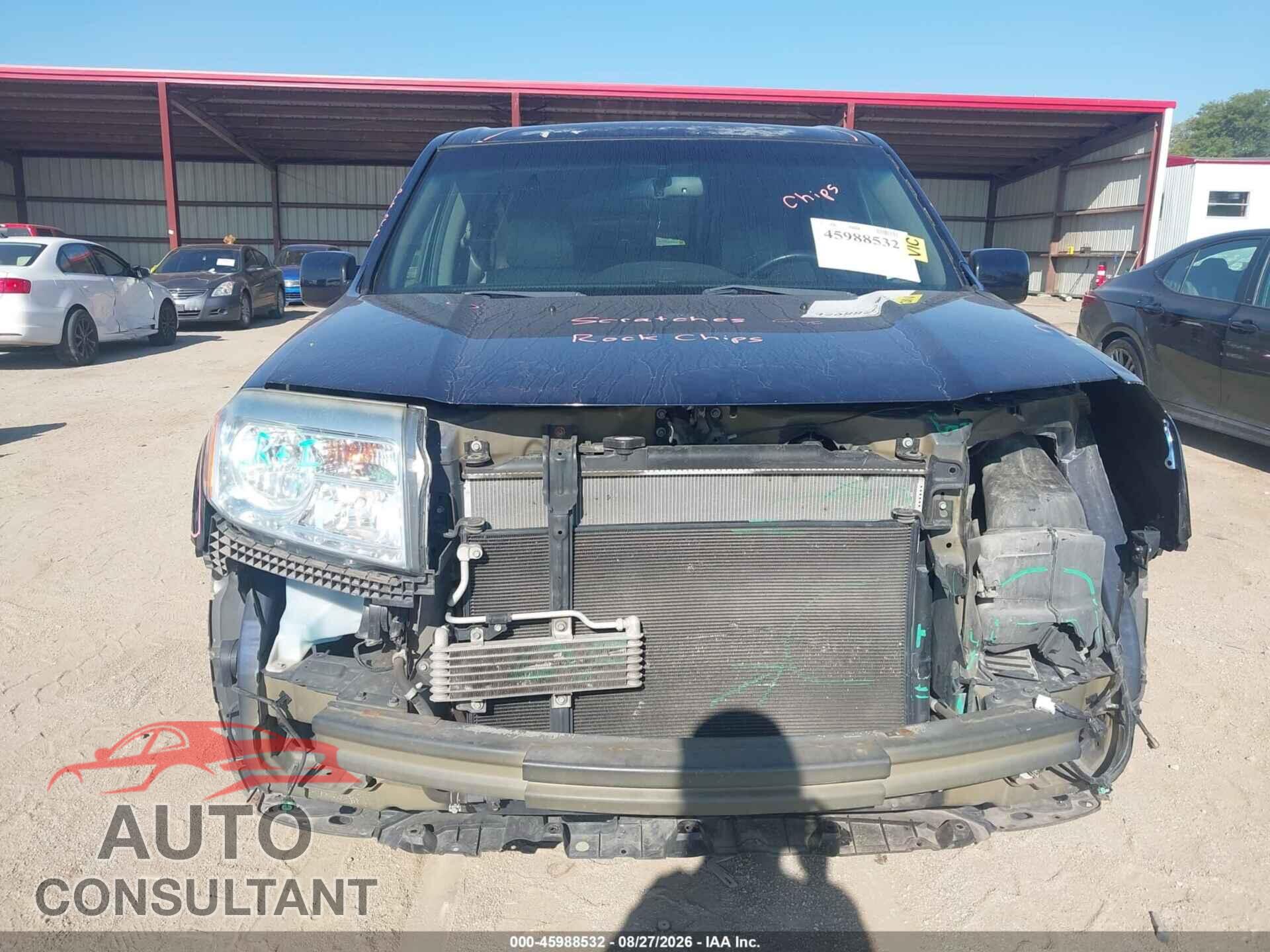 HONDA PILOT 2013 - 5FNYF4H64DB066334