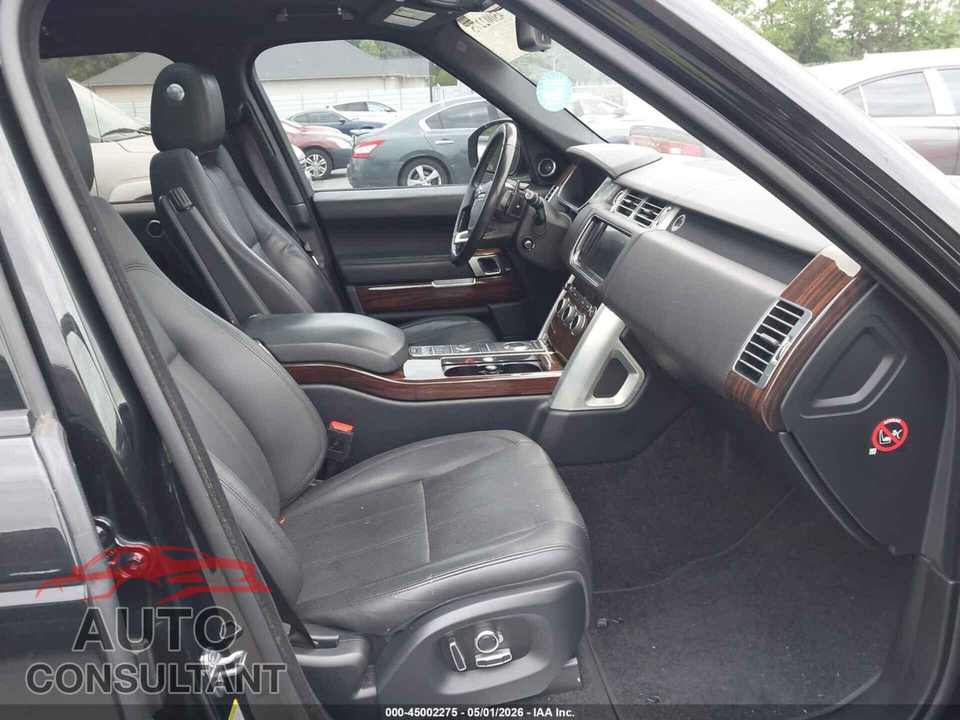 LAND ROVER RANGE ROVER 2016 - SALGS2EF4GA282769