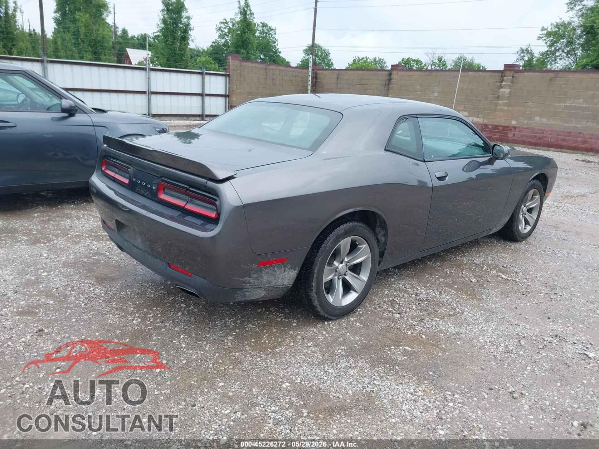 DODGE CHALLENGER 2016 - 2C3CDZAG3GH101805