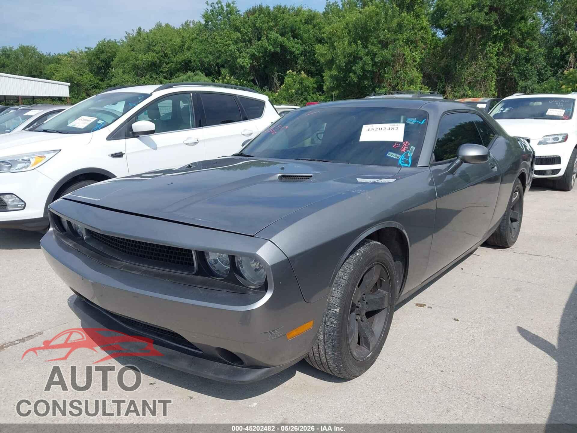 DODGE CHALLENGER 2012 - 2C3CDYAG2CH204802