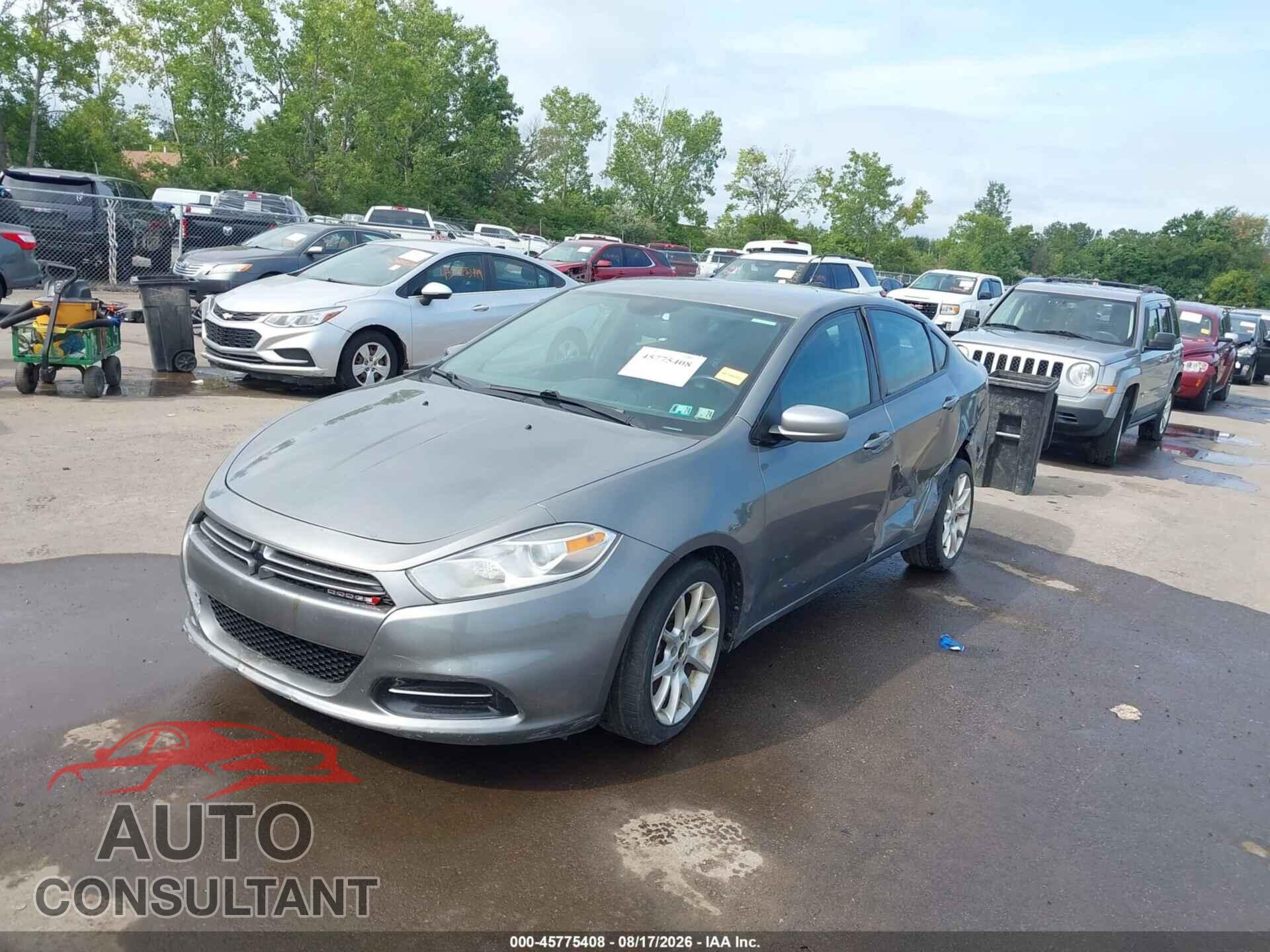 DODGE DART 2013 - 1C3CDFBA1DD224696