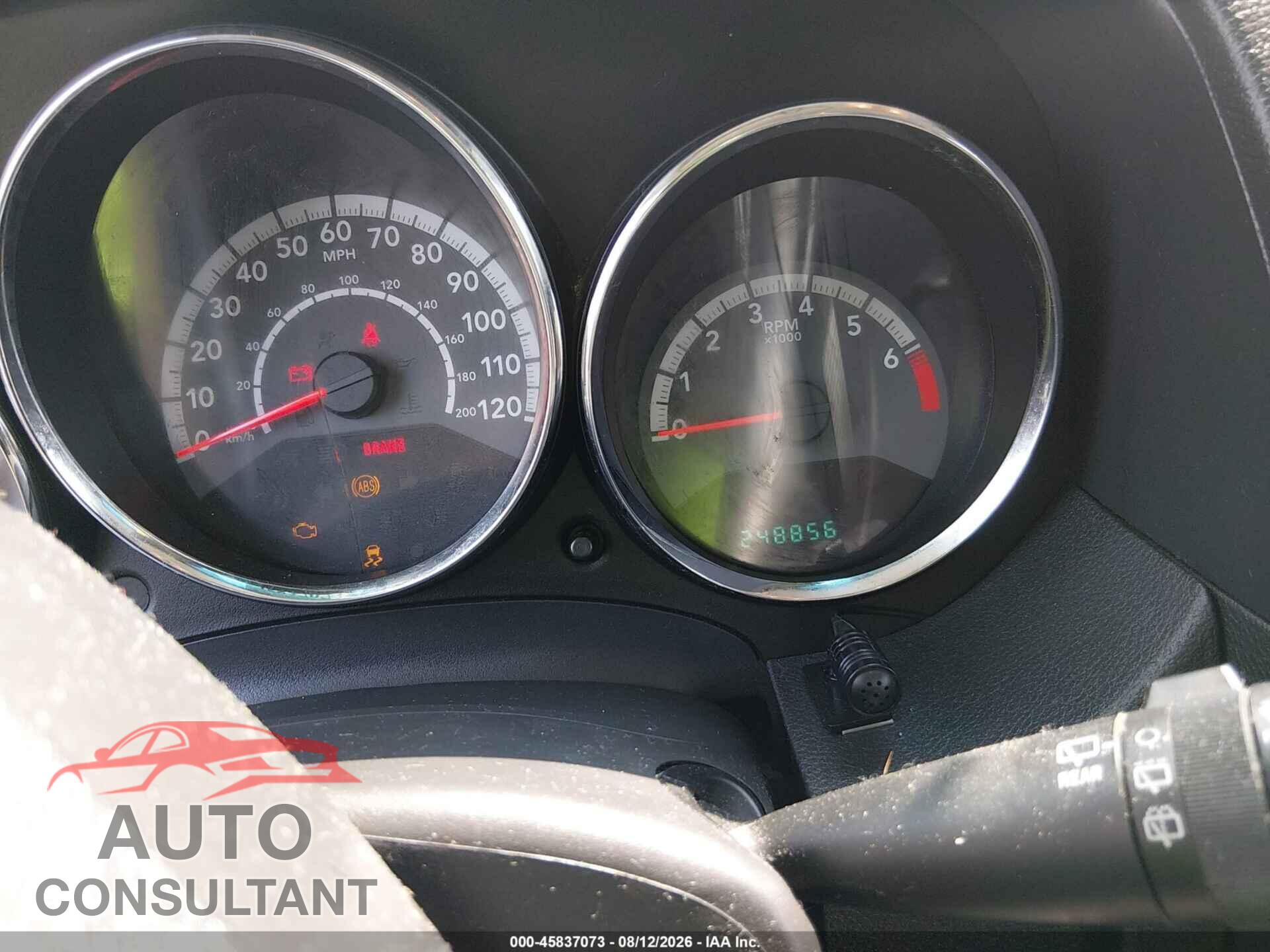 DODGE CALIBER 2012 - 1C3CDWDA1CD532446