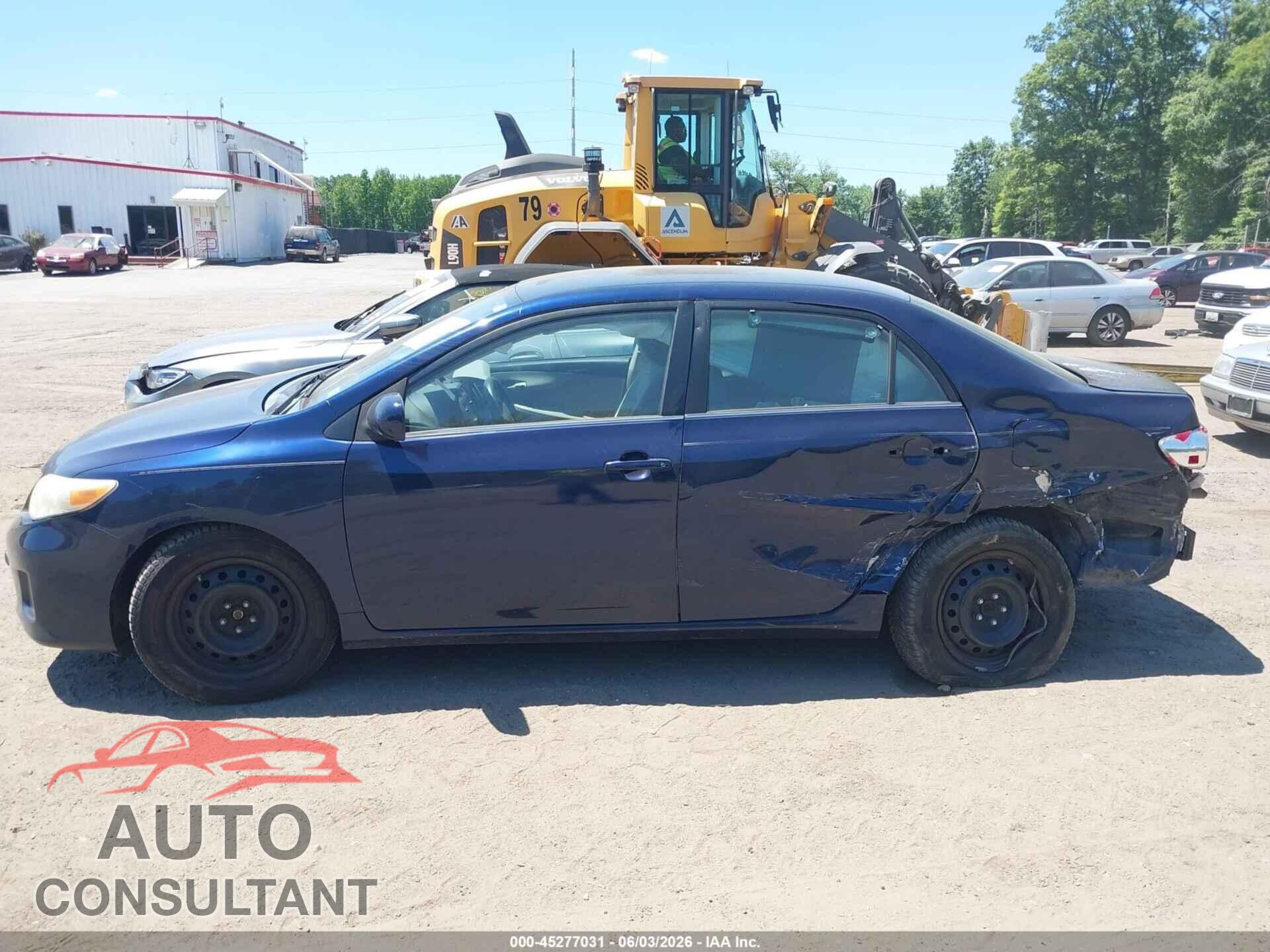 TOYOTA COROLLA 2013 - 5YFBU4EE7DP210941