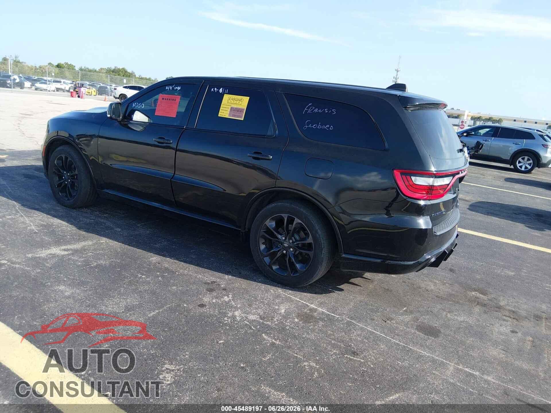 DODGE DURANGO 2020 - 1C4SDHCT0LC372698