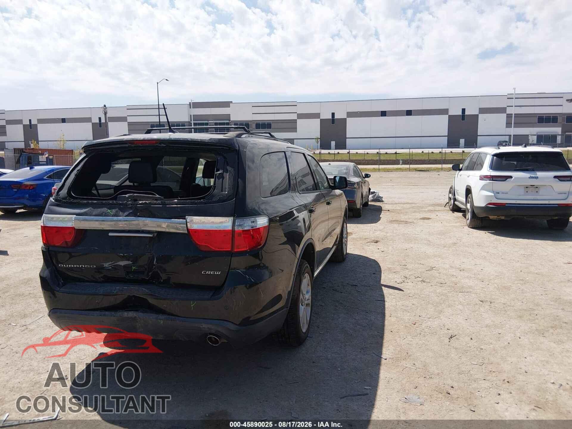 DODGE DURANGO 2012 - 1C4RDHDG9CC336167