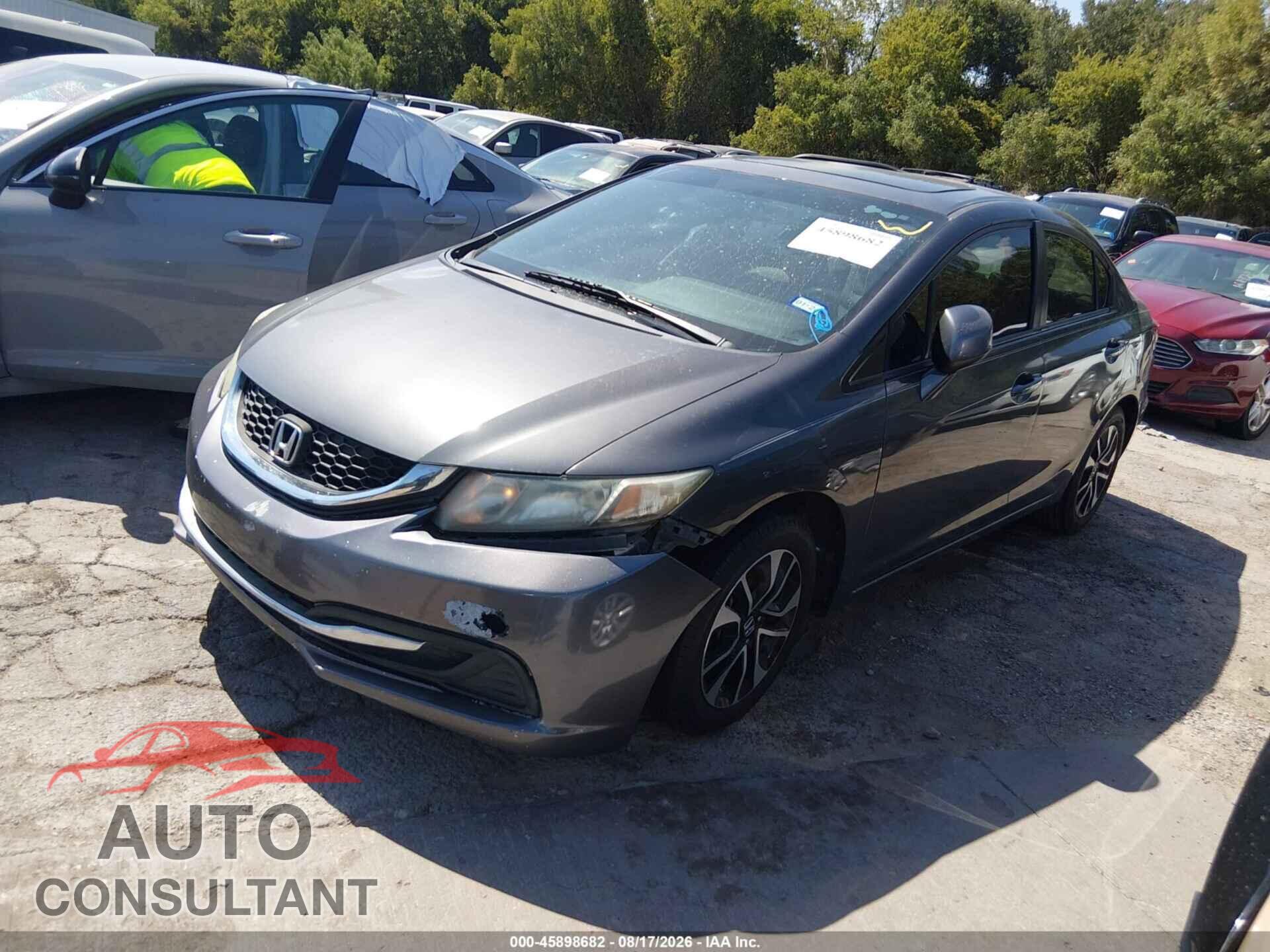 HONDA CIVIC 2013 - 2HGFB2F84DH523246
