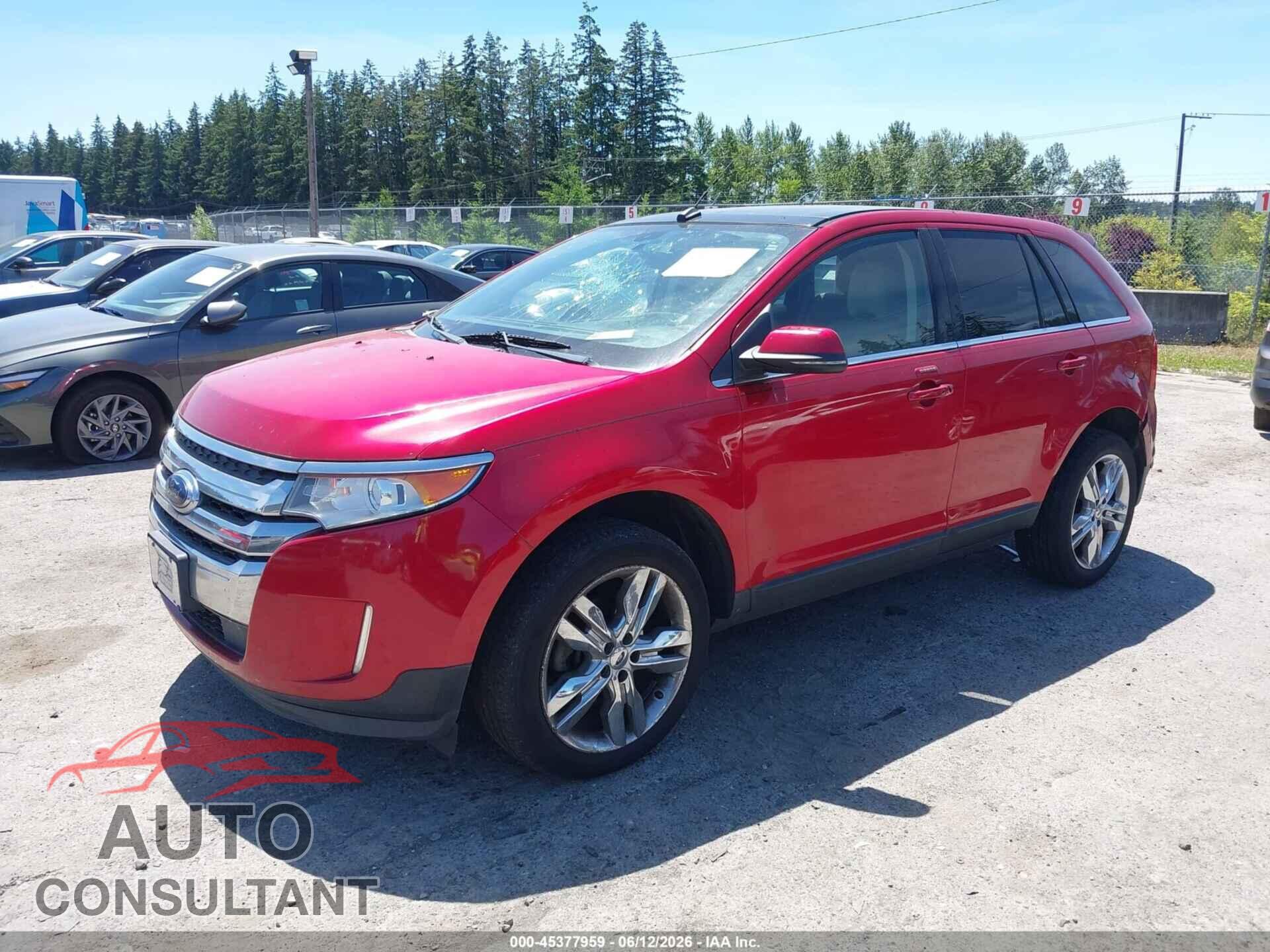 FORD EDGE 2012 - 2FMDK3KC8CBA41043