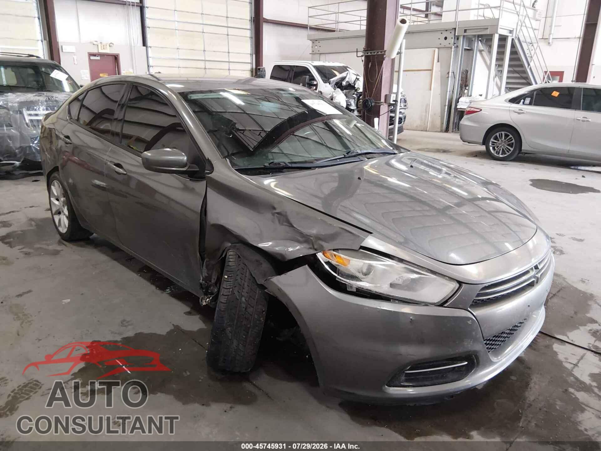 DODGE DART 2013 - 1C3CDFBA4DD156748