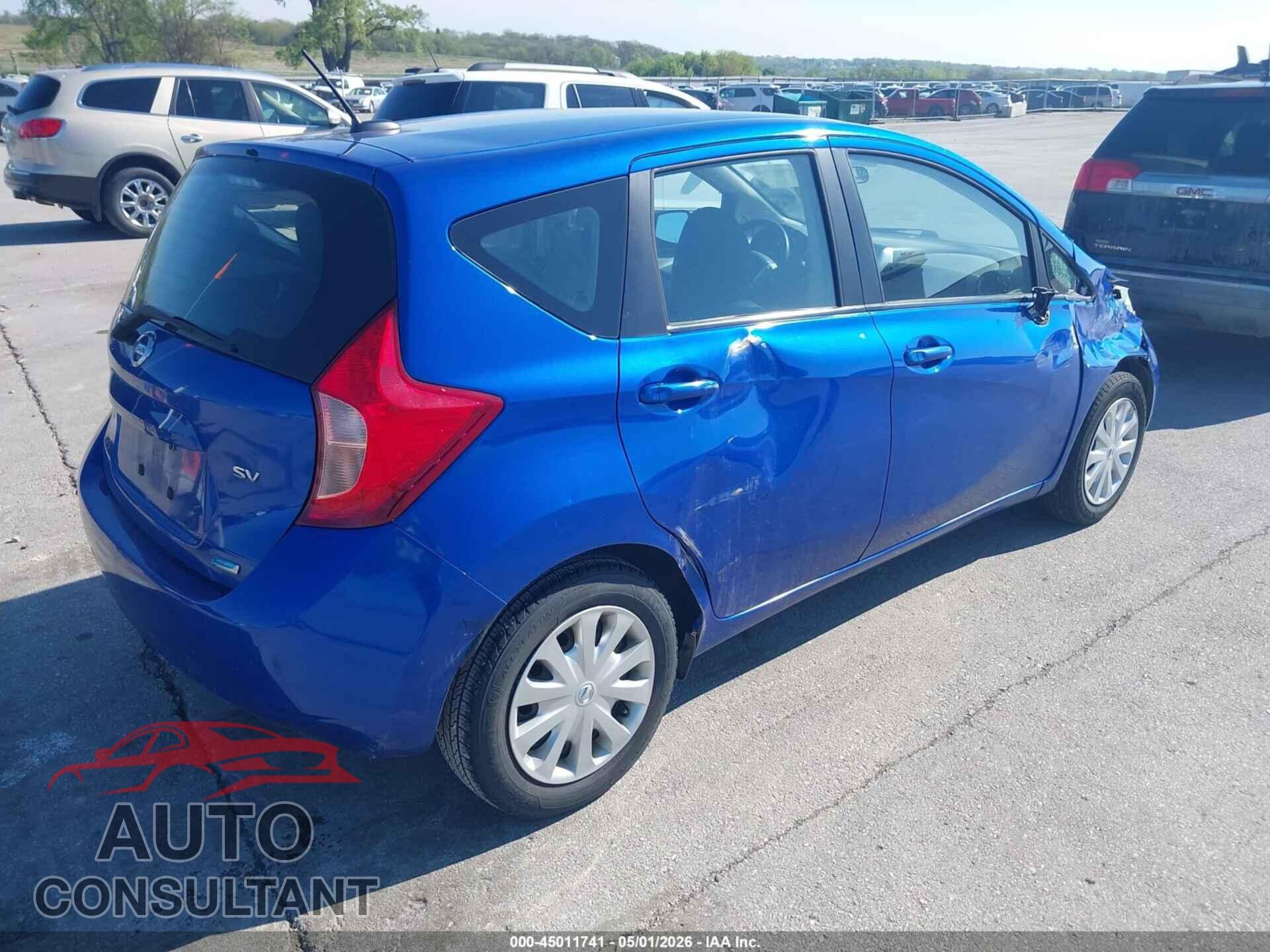 NISSAN VERSA NOTE 2016 - 3N1CE2CP1GL355357