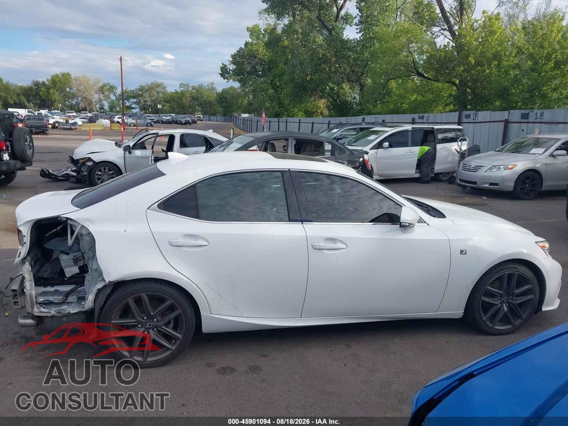 LEXUS IS 250 2014 - JTHBF1D29E5023875