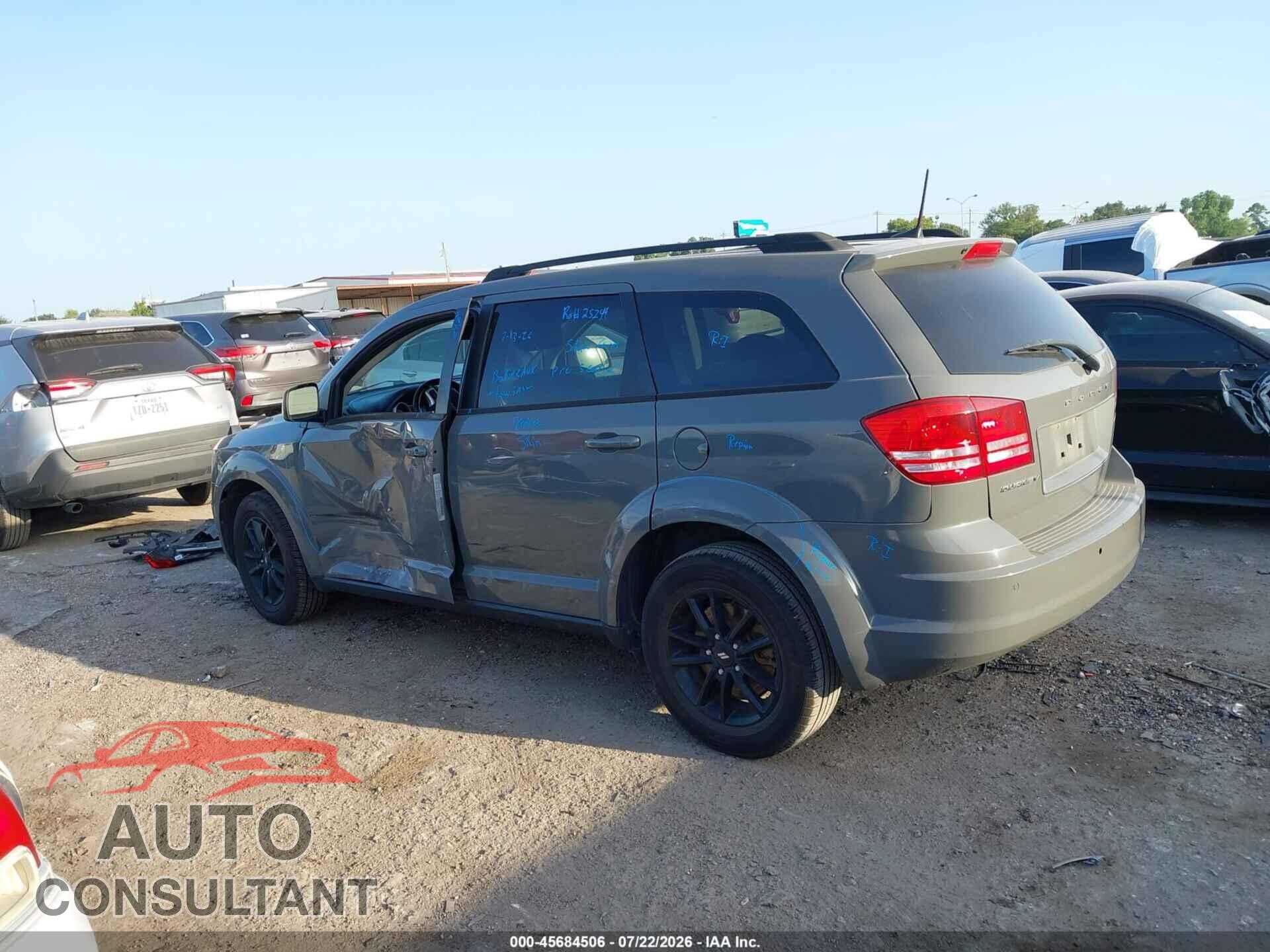 DODGE JOURNEY 2020 - 3C4PDCAB6LT201848