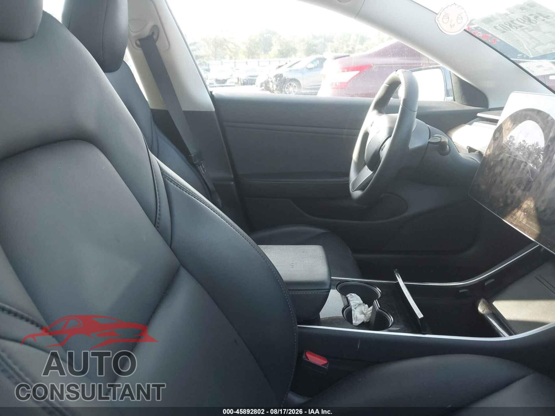 TESLA MODEL 3 2019 - 5YJ3E1EA0KF435465