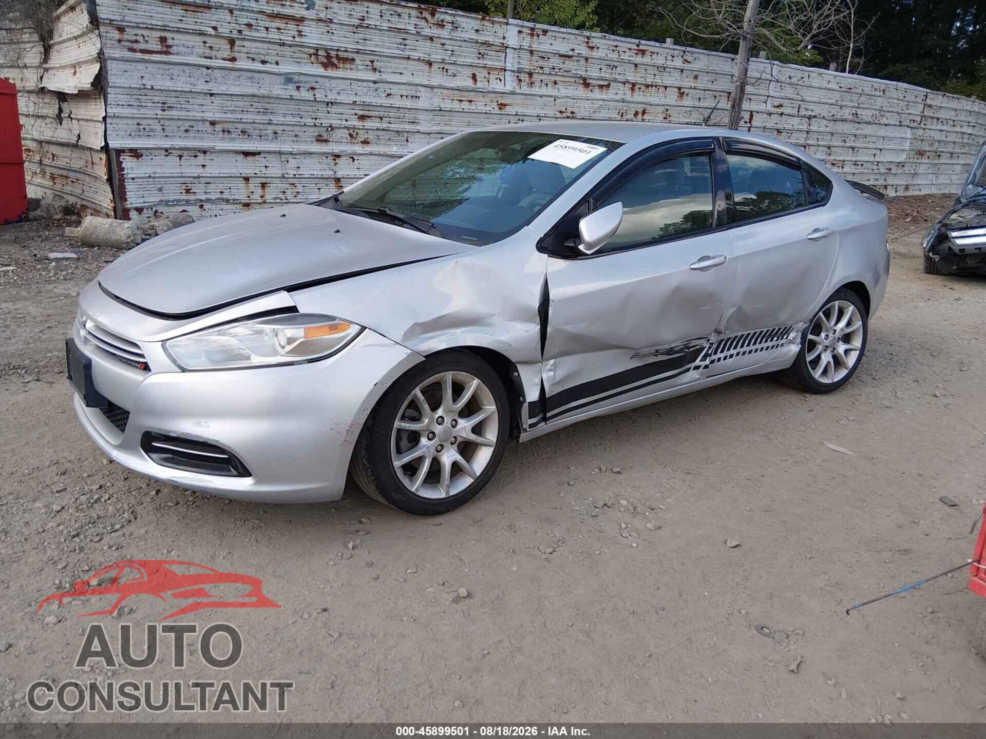 DODGE DART 2013 - 1C3CDFBA3DD221119