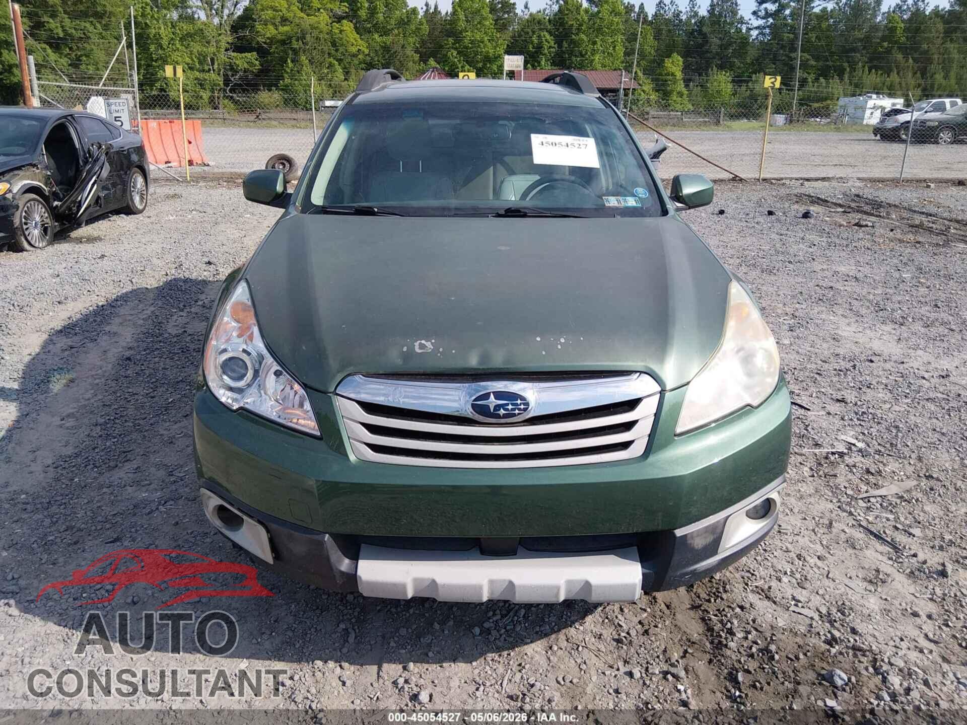 SUBARU OUTBACK 2011 - 4S4BRBKC1B3387432