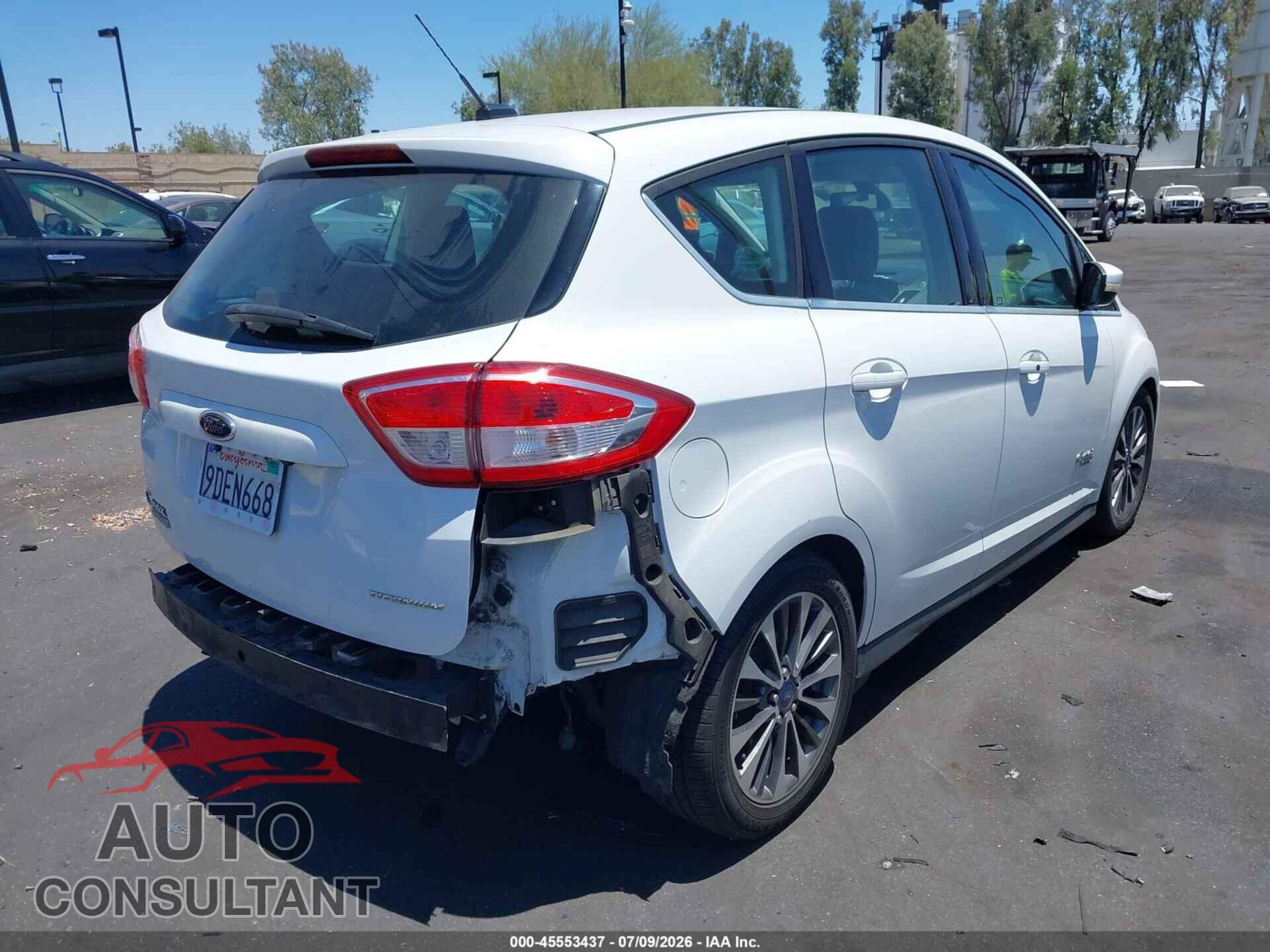 FORD C-MAX ENERGI 2017 - 1FADP5FU5HL102737