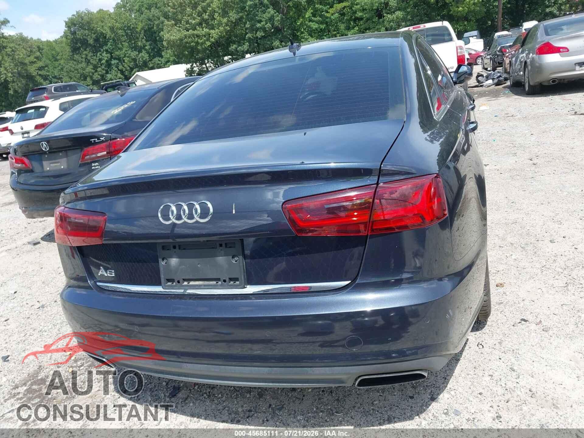 AUDI A6 2016 - WAUDFAFC8GN050596