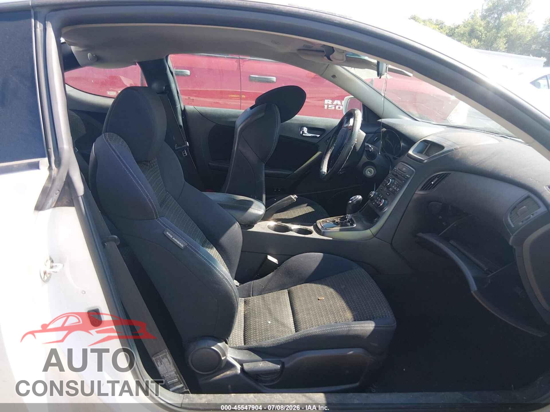 HYUNDAI GENESIS 2012 - KMHHT6KD9CU078525