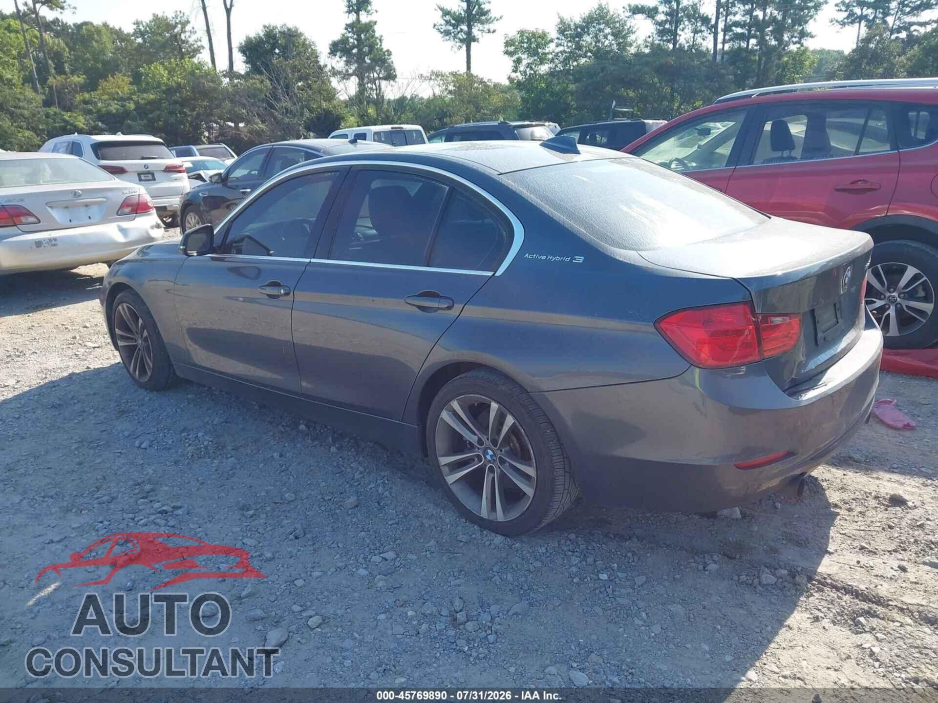 BMW ACTIVEHYBRID 3 2013 - WBA3F9C57DF483820