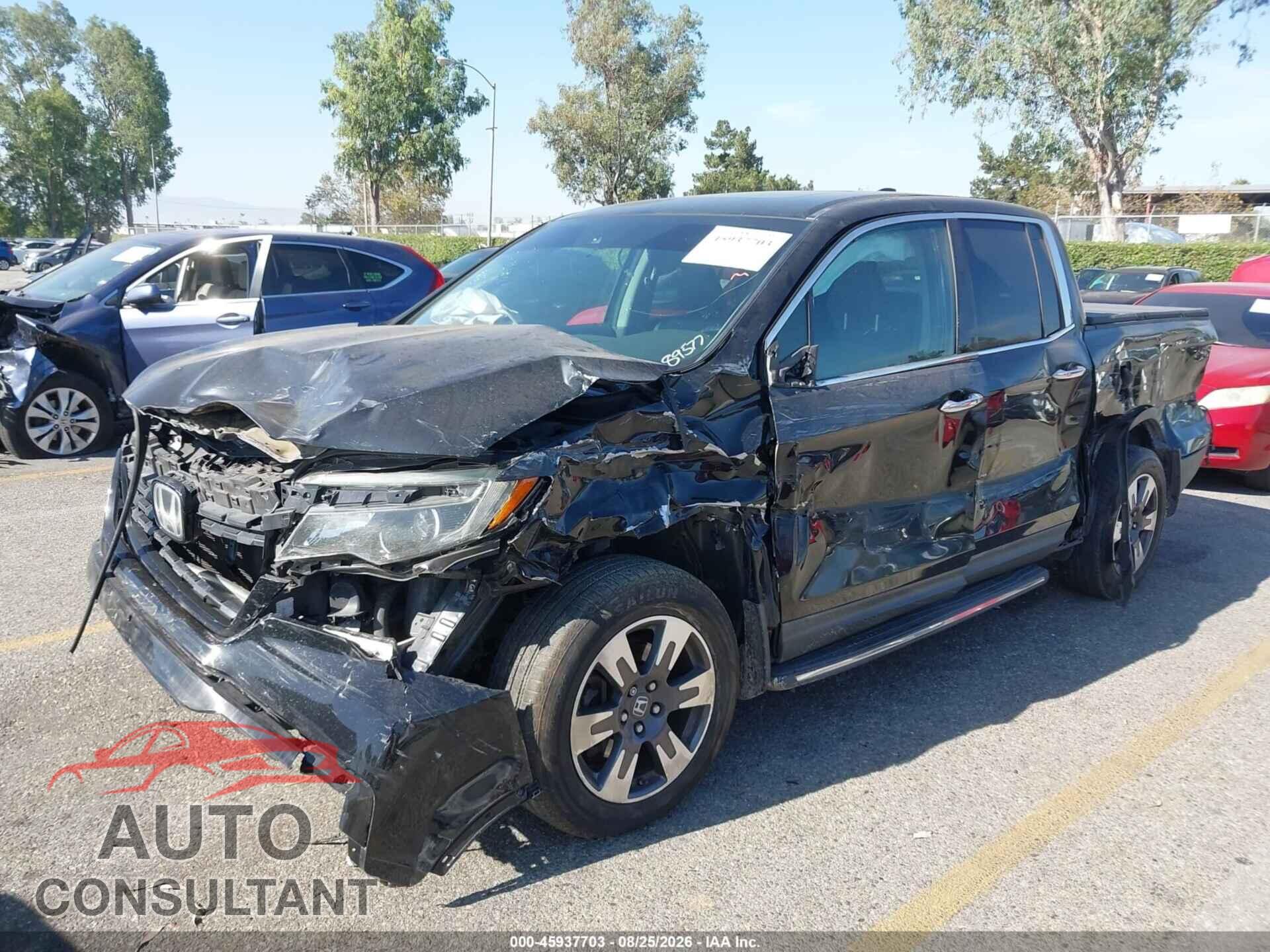 HONDA RIDGELINE 2017 - 5FPYK3F70HB002810