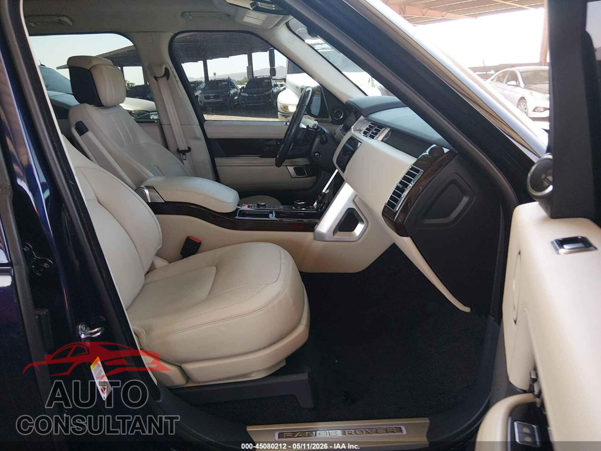 LAND ROVER RANGE ROVER 2021 - SALGS2RU2MA438389