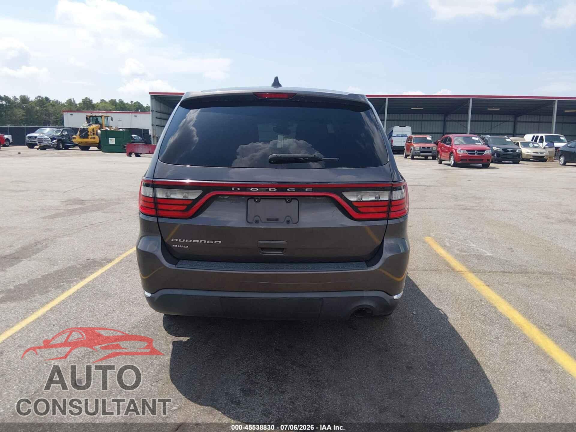 DODGE DURANGO 2017 - 1C4RDJAG8HC709699