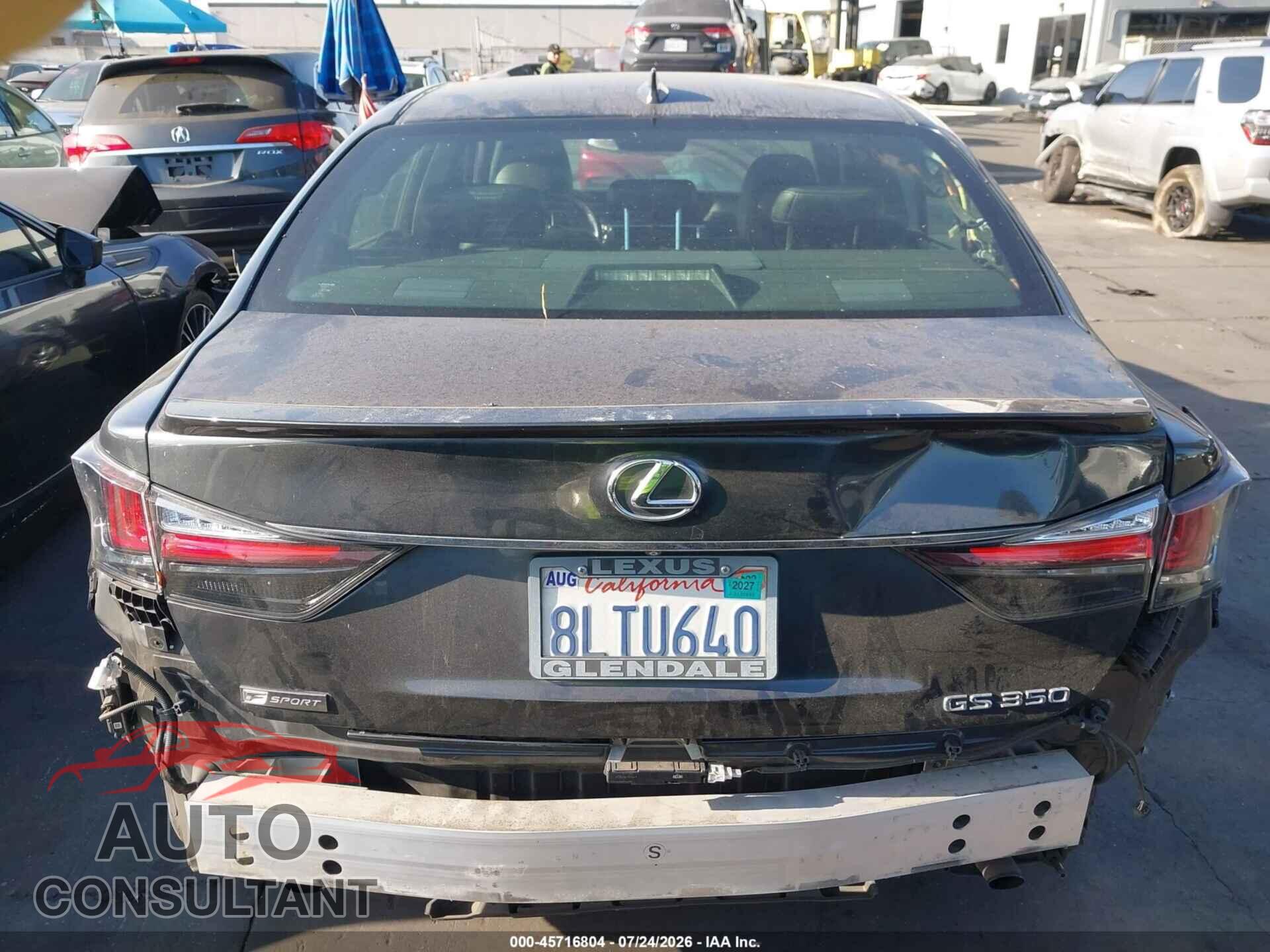 LEXUS GS 350 2019 - JTHBZ1BL2KA018880