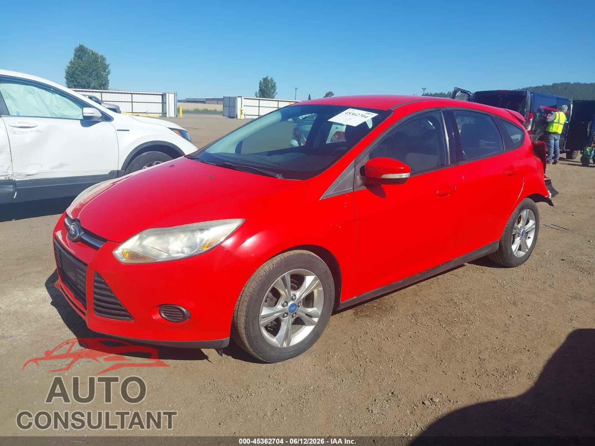 FORD FOCUS 2013 - 1FADP3K23DL247732