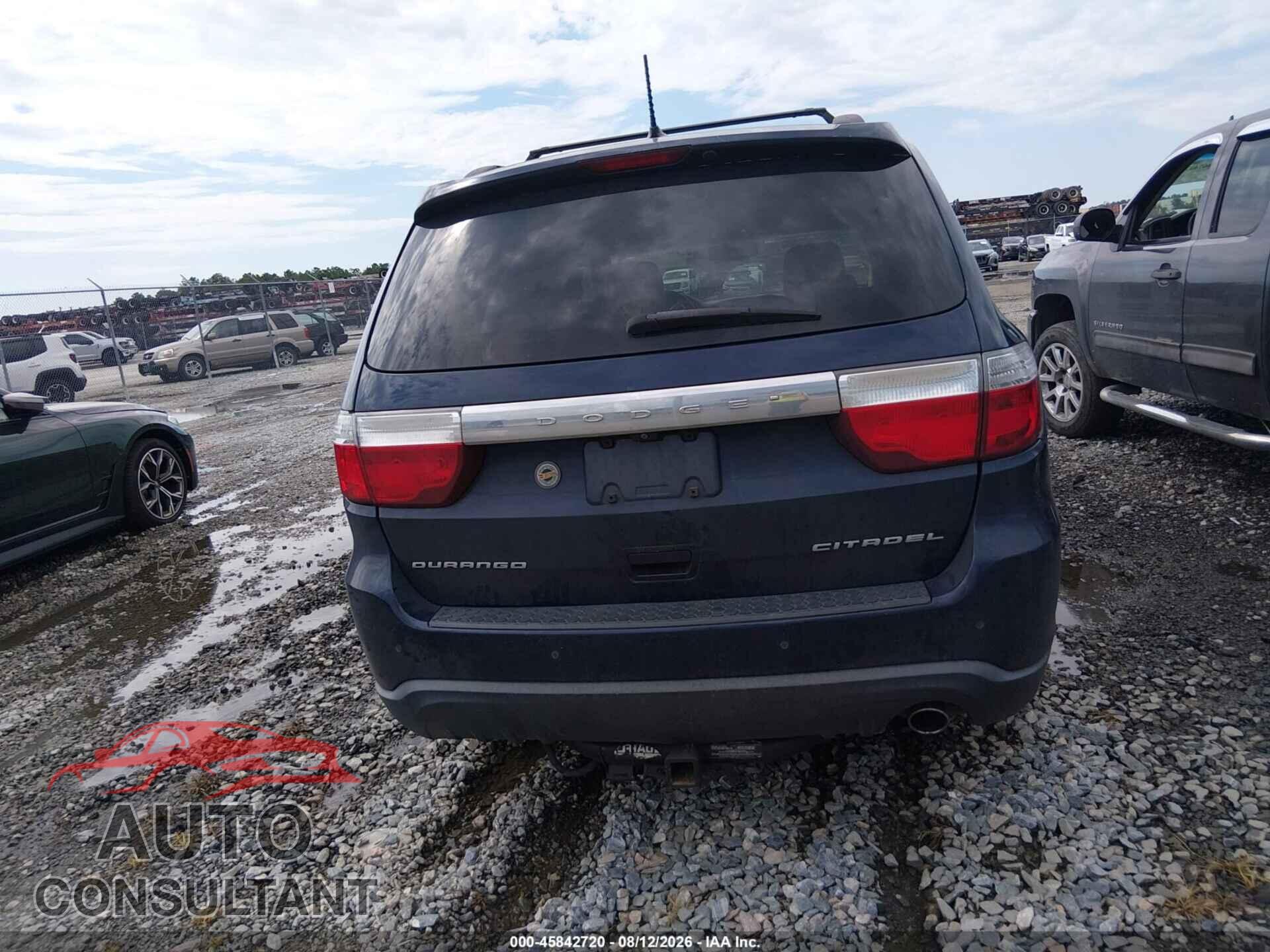 DODGE DURANGO 2013 - 1C4RDHEG6DC697680