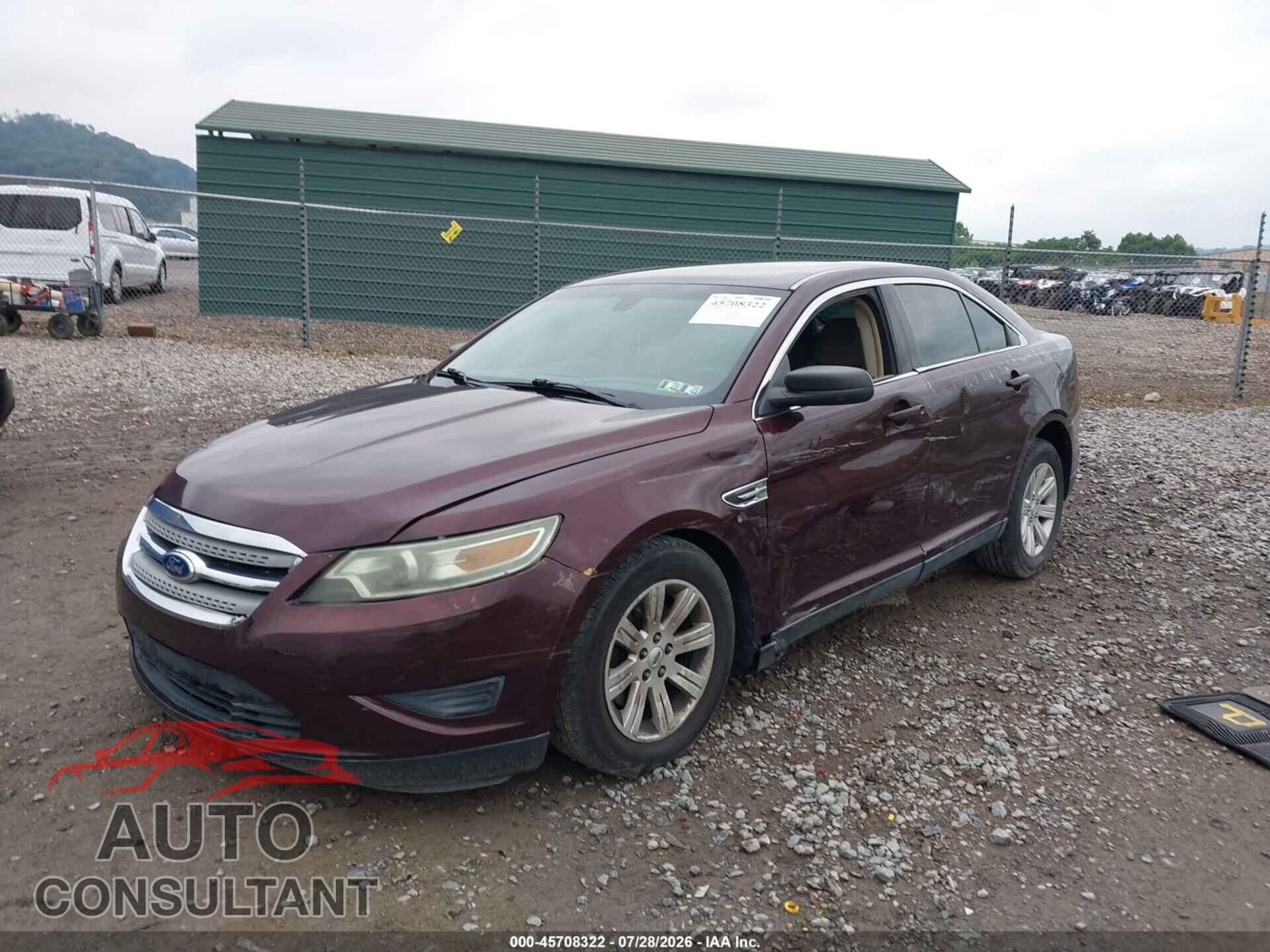 FORD TAURUS 2011 - 1FAHP2DW5BG159850