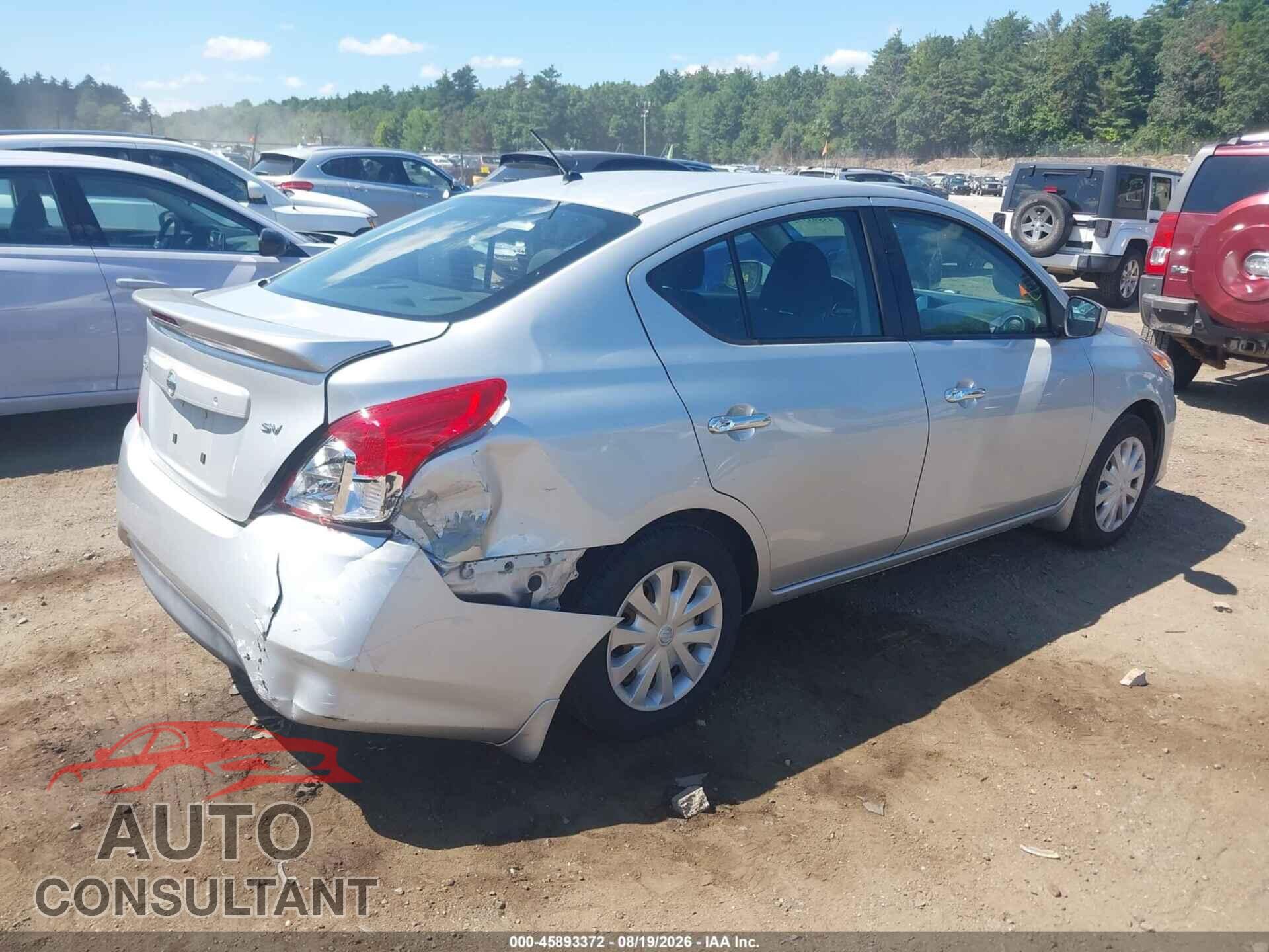NISSAN VERSA 2017 - 3N1CN7AP3HL893074