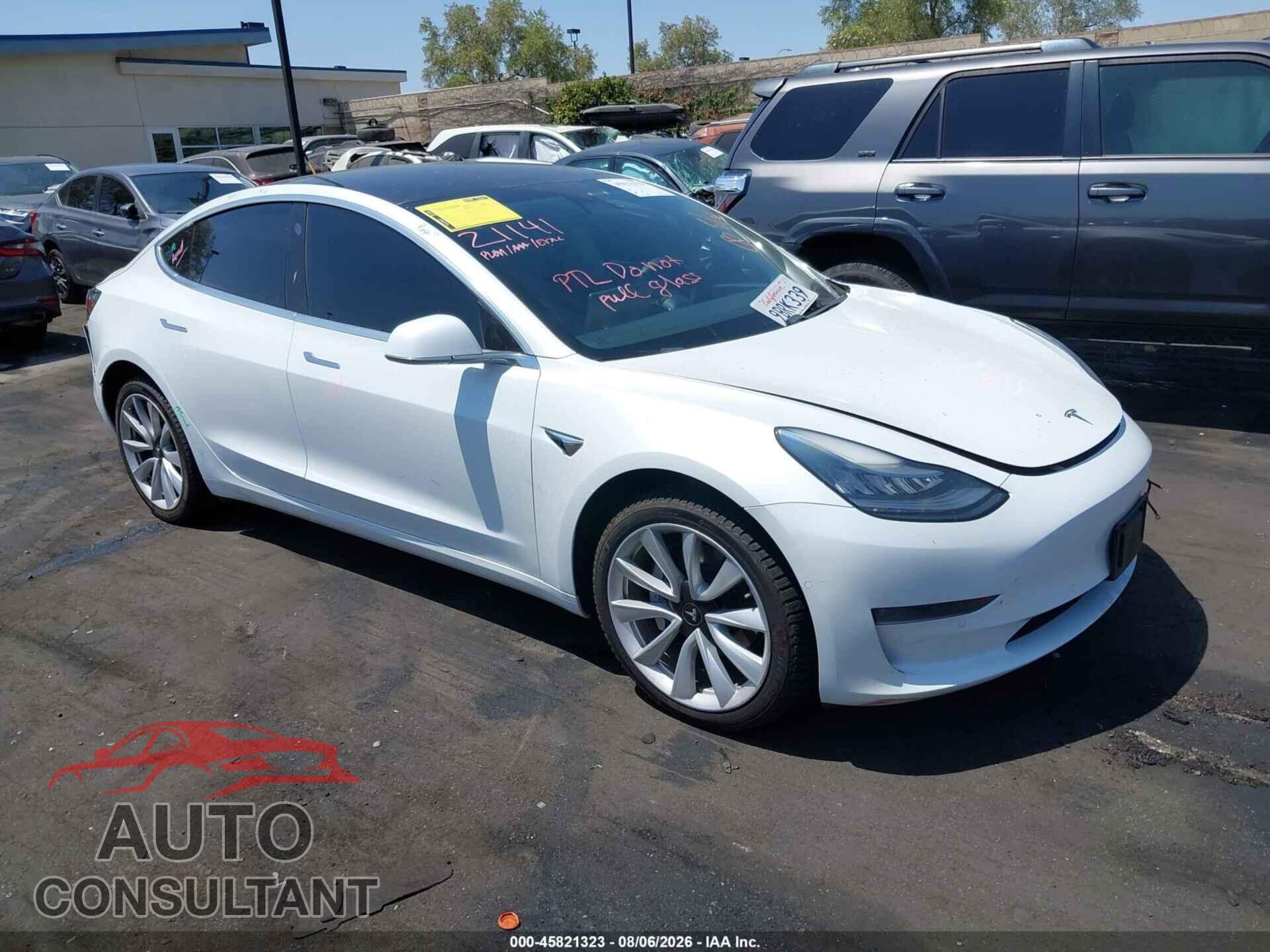 TESLA MODEL 3 2019 - 5YJ3E1EB7KF477785