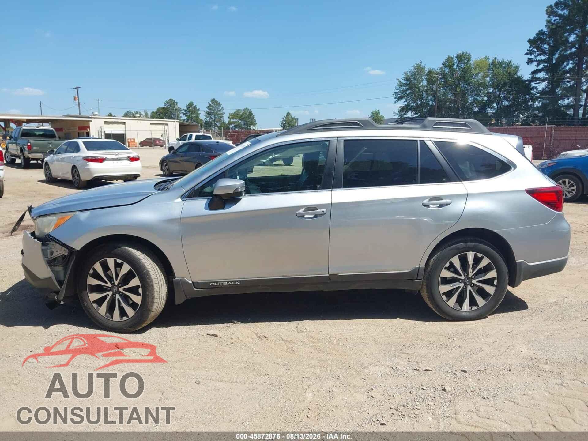 SUBARU OUTBACK 2016 - 4S4BSBLC4G3278165