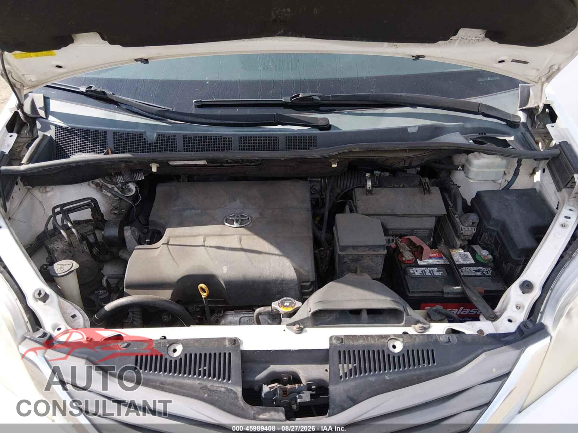 TOYOTA SIENNA 2011 - 5TDYK3DC8BS171792