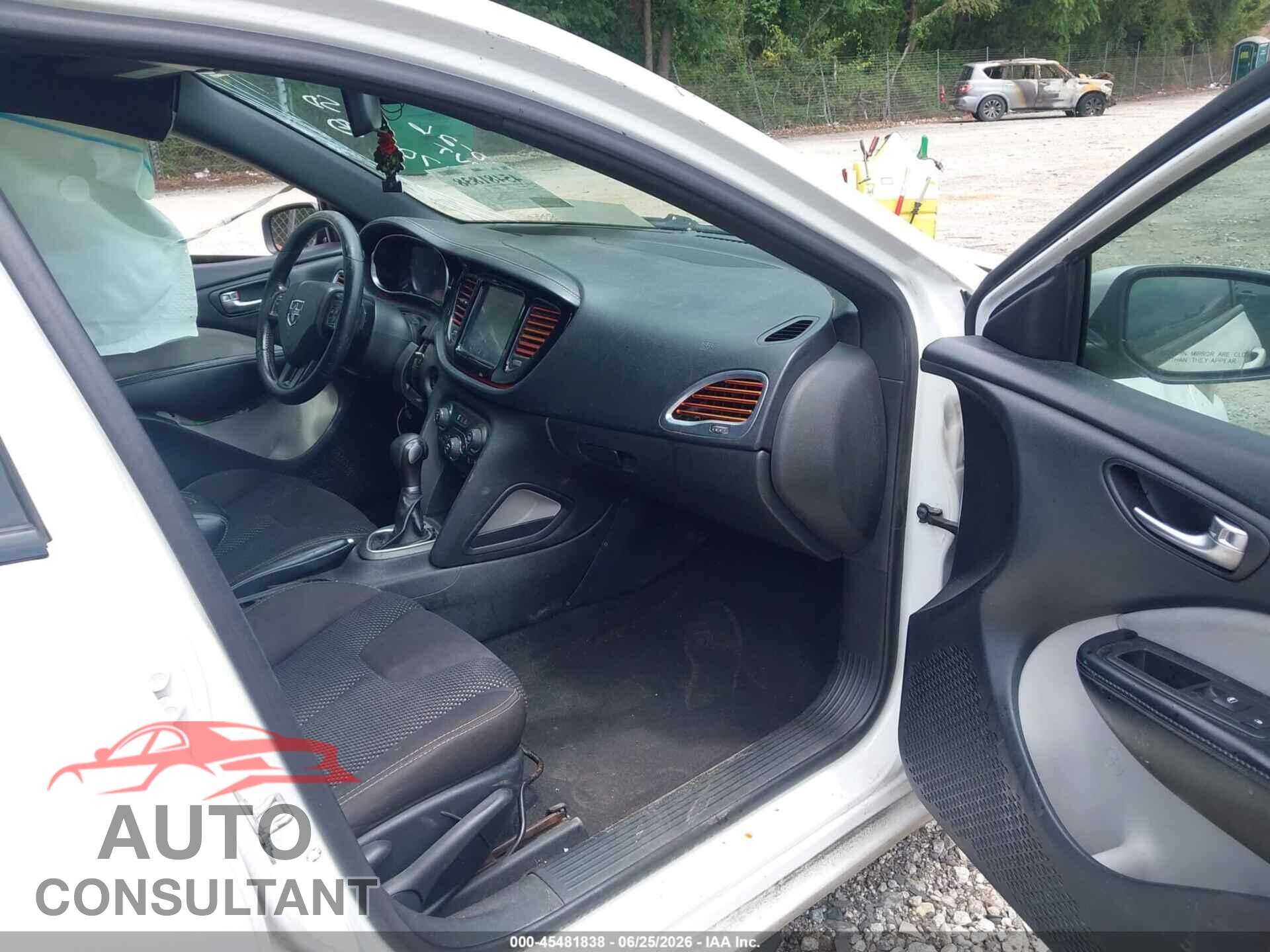 DODGE DART 2015 - 1C3CDFBB3FD301970