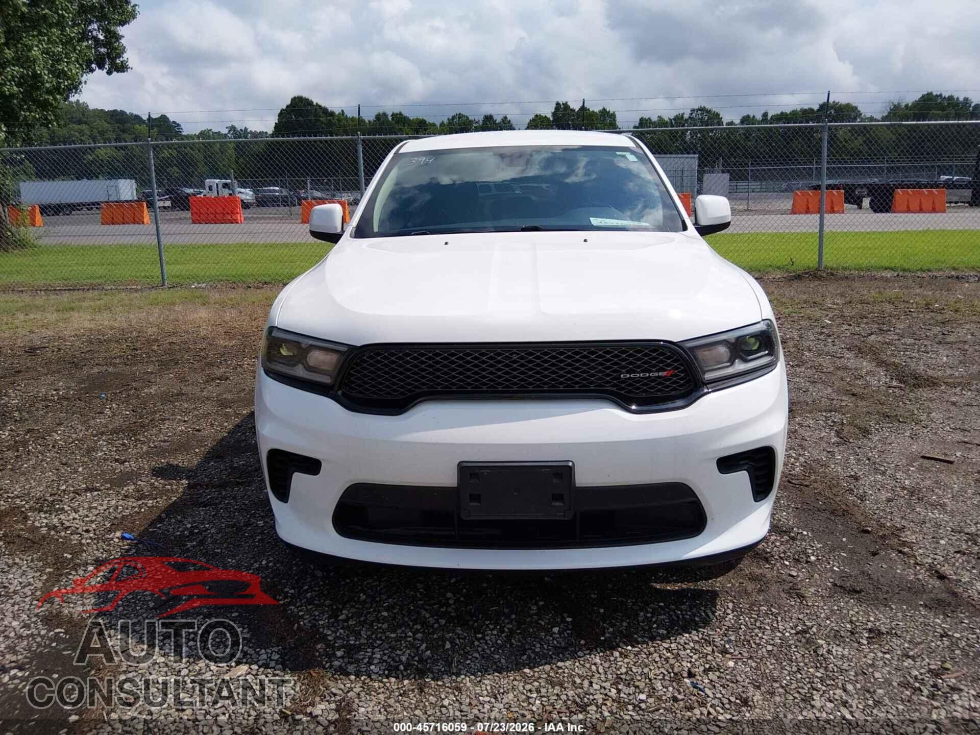 DODGE DURANGO 2021 - 1C4RDJFG3MC723254