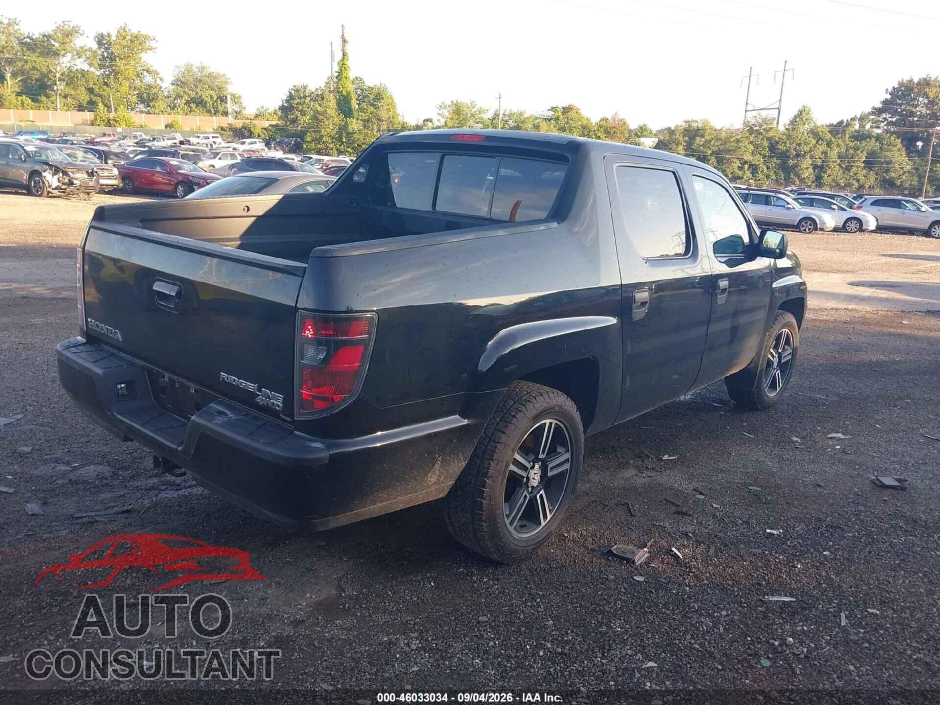 HONDA RIDGELINE 2014 - 5FPYK1F73EB009637
