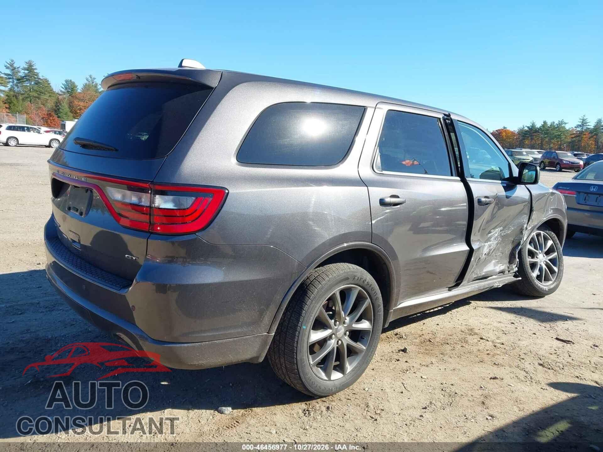 DODGE DURANGO 2017 - 1C4RDJDG9HC639089