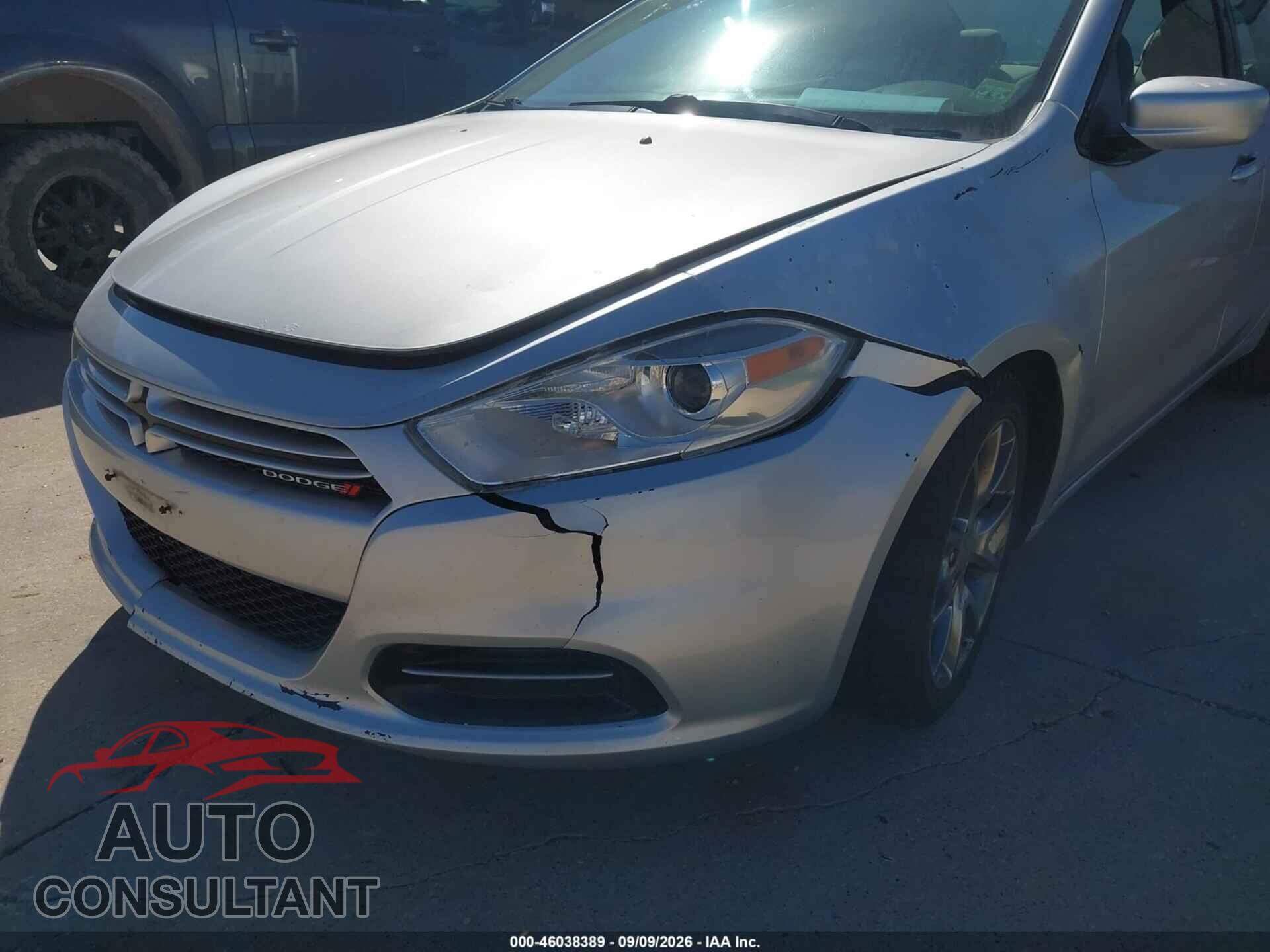 DODGE DART 2013 - 1C3CDFBA2DD285541