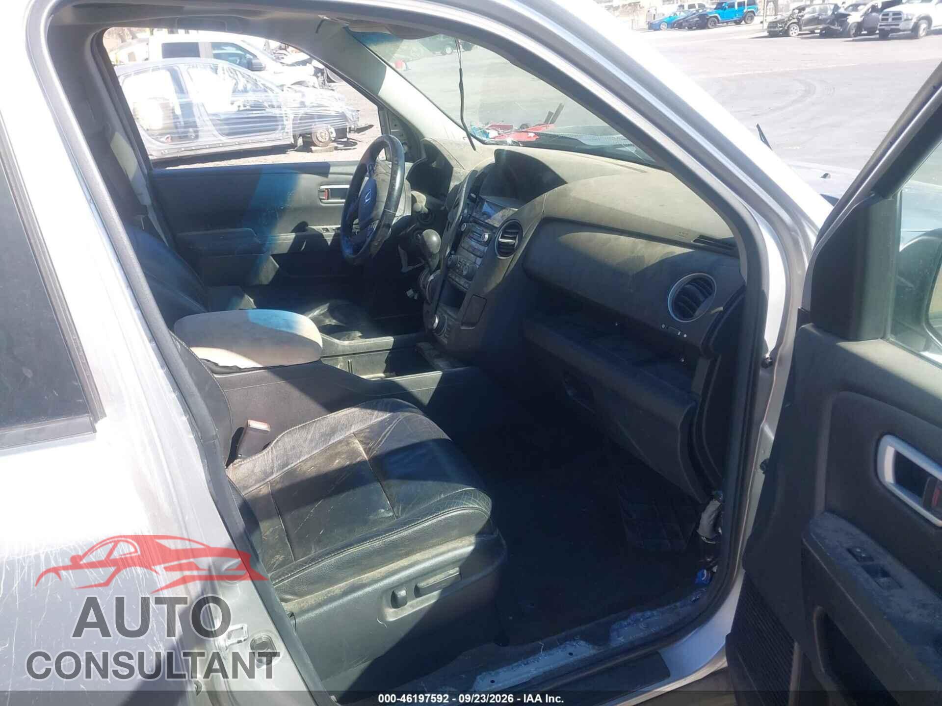 HONDA PILOT 2012 - 5FNYF3H75CB042125