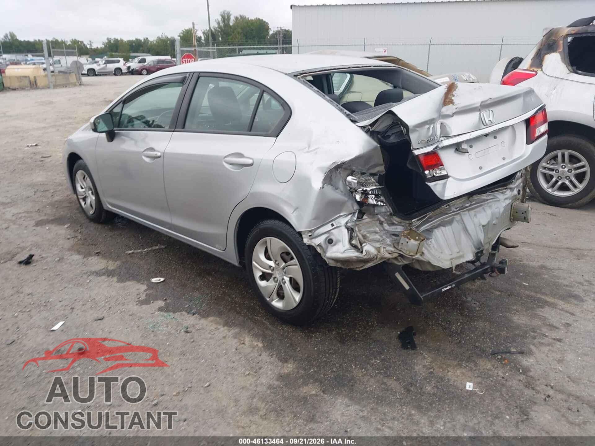 HONDA CIVIC 2014 - 2HGFB2F55EH510366