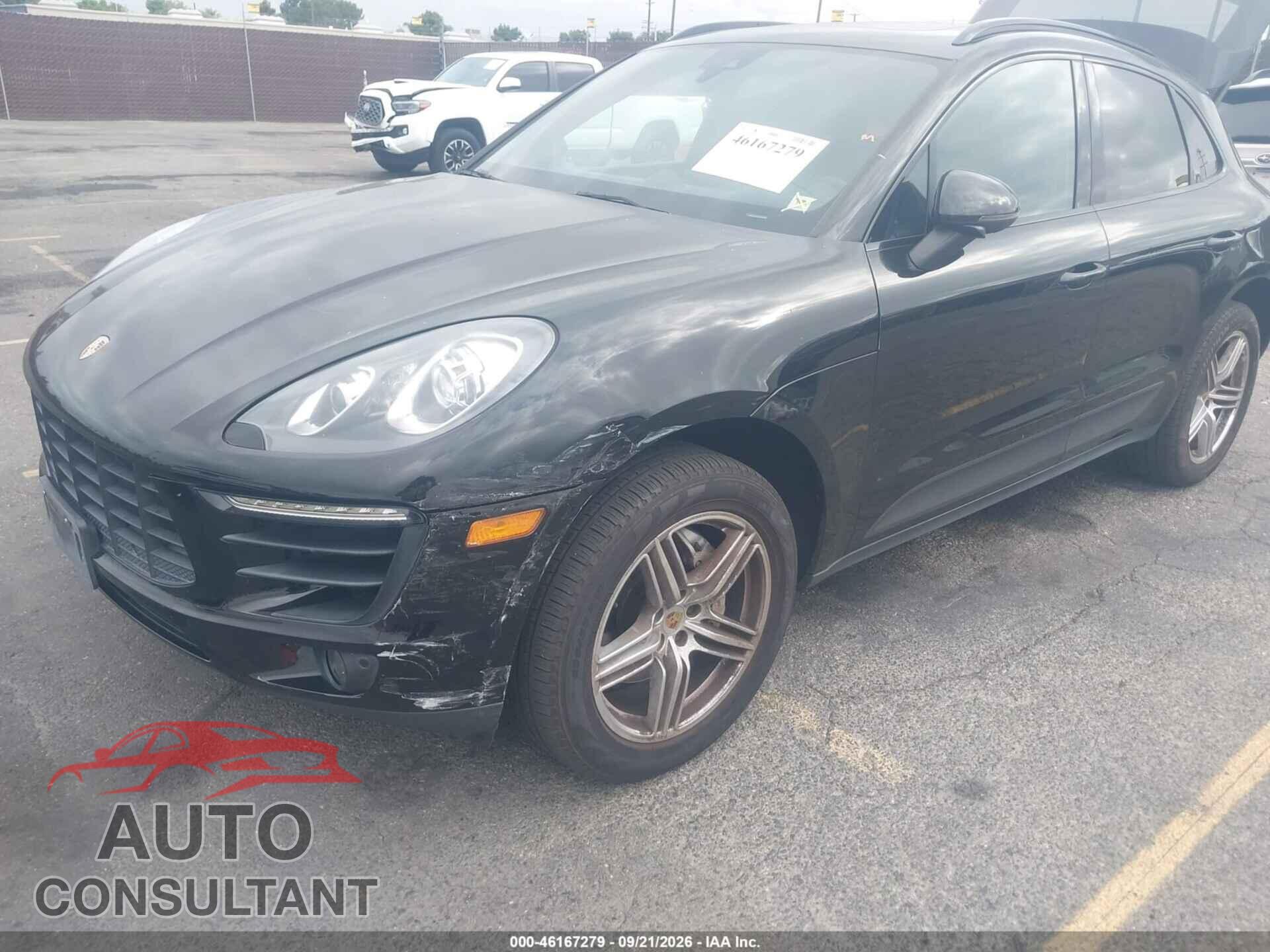 PORSCHE MACAN 2016 - WP1AB2A54GLB49233