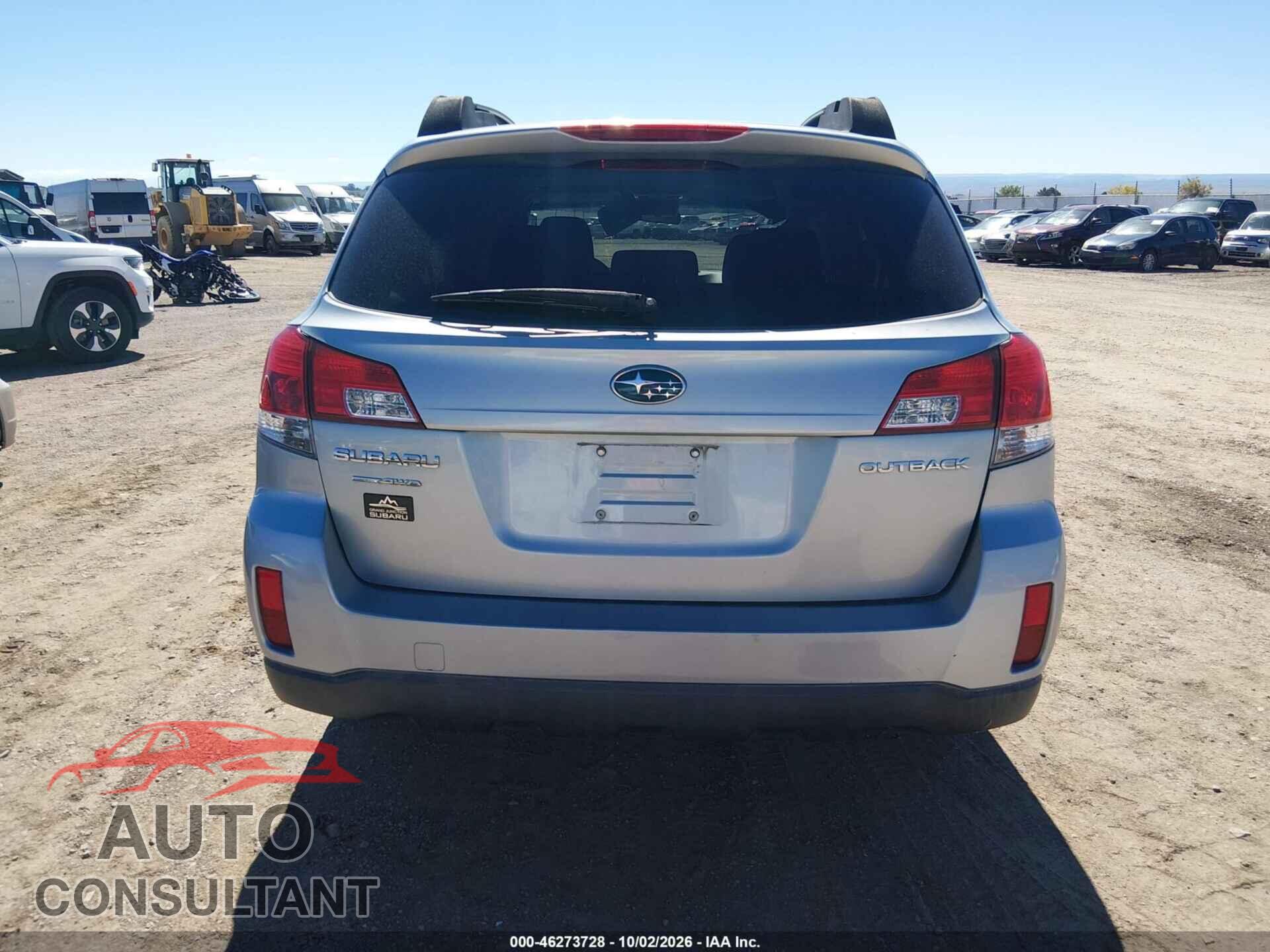 SUBARU OUTBACK 2013 - 4S4BRCCC3D3315798