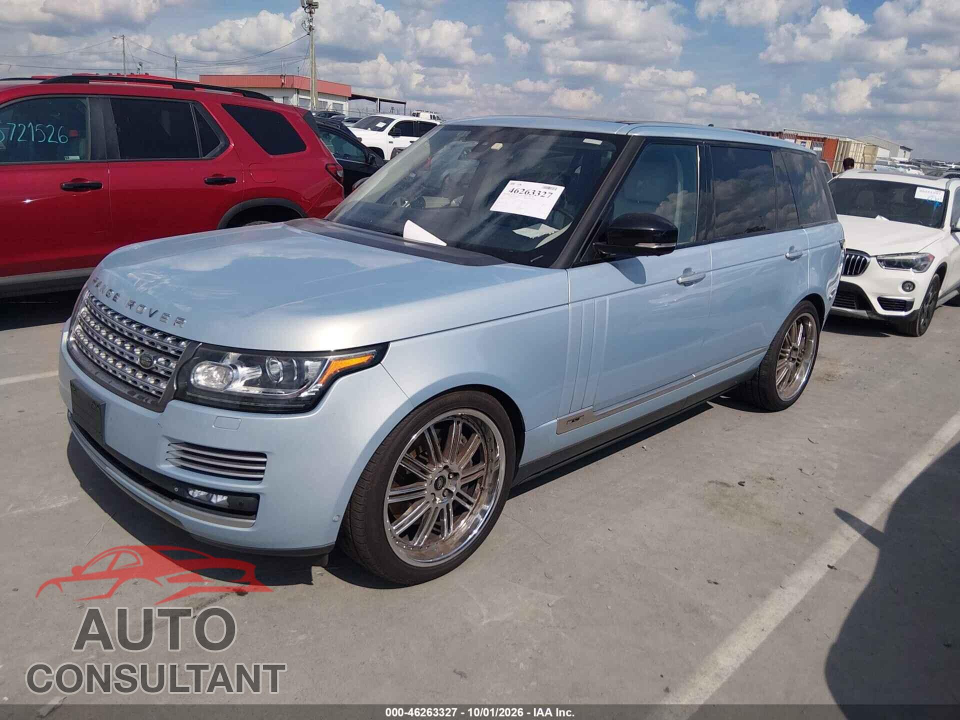 LAND ROVER RANGE ROVER 2015 - SALGV3TF8FA213629