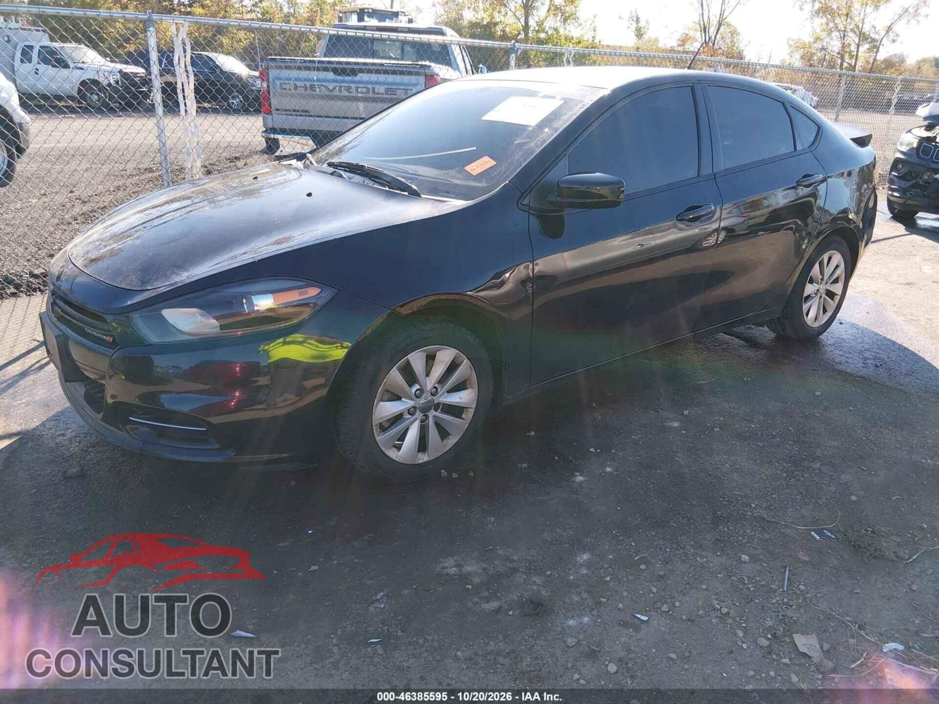 DODGE DART 2014 - 1C3CDFBB1ED903409